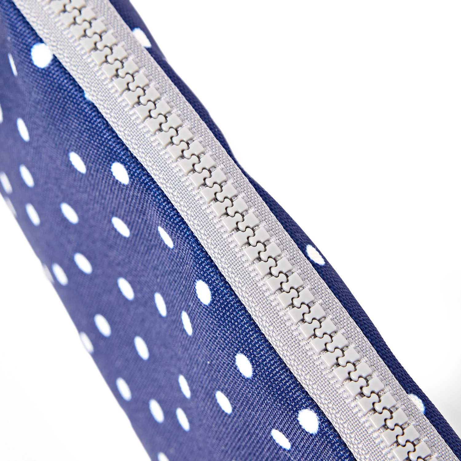 Roka London Brick Lane laptop sleeve 14 navy polka dot