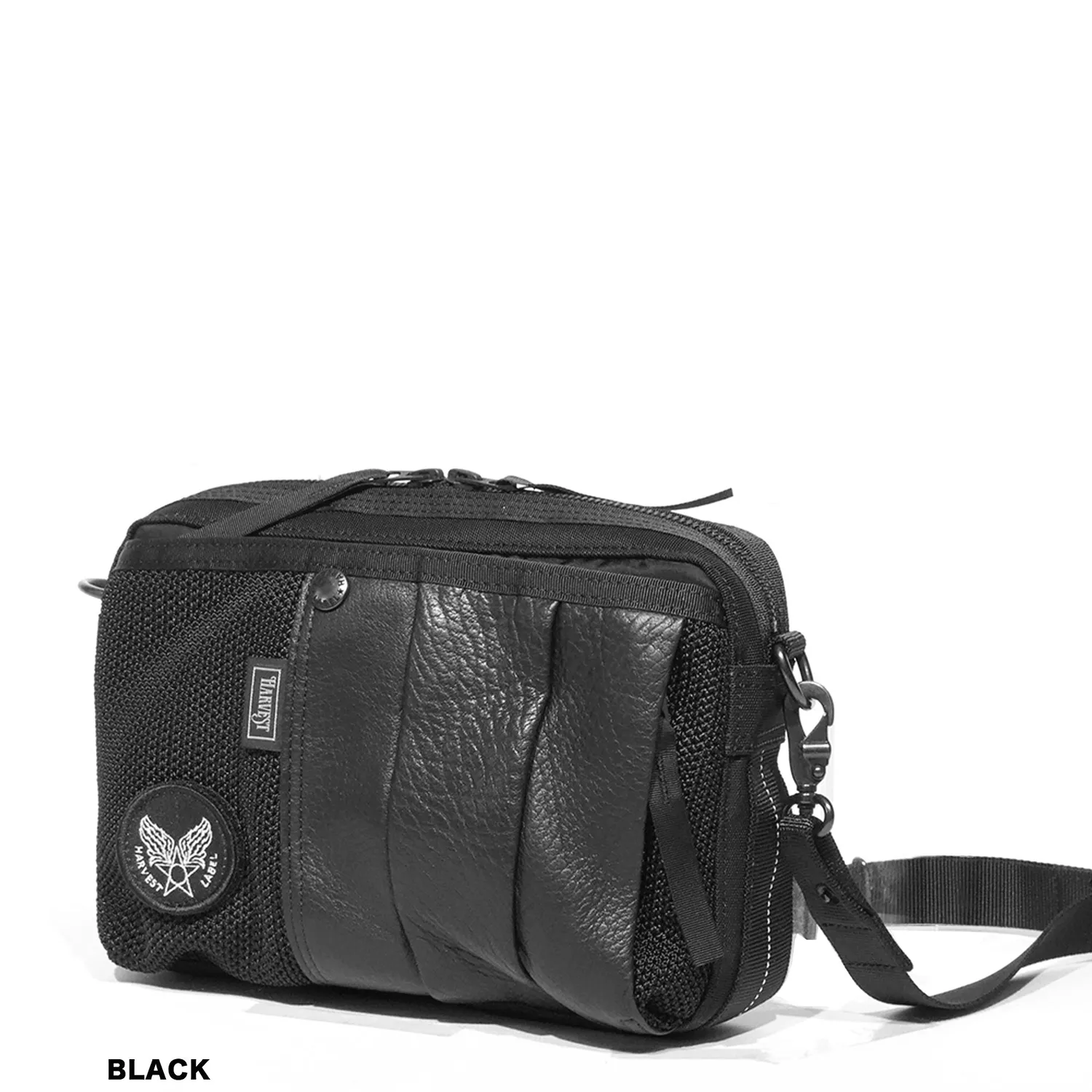 Harvest Label Custom HC-0100 skuldertaske sort mini