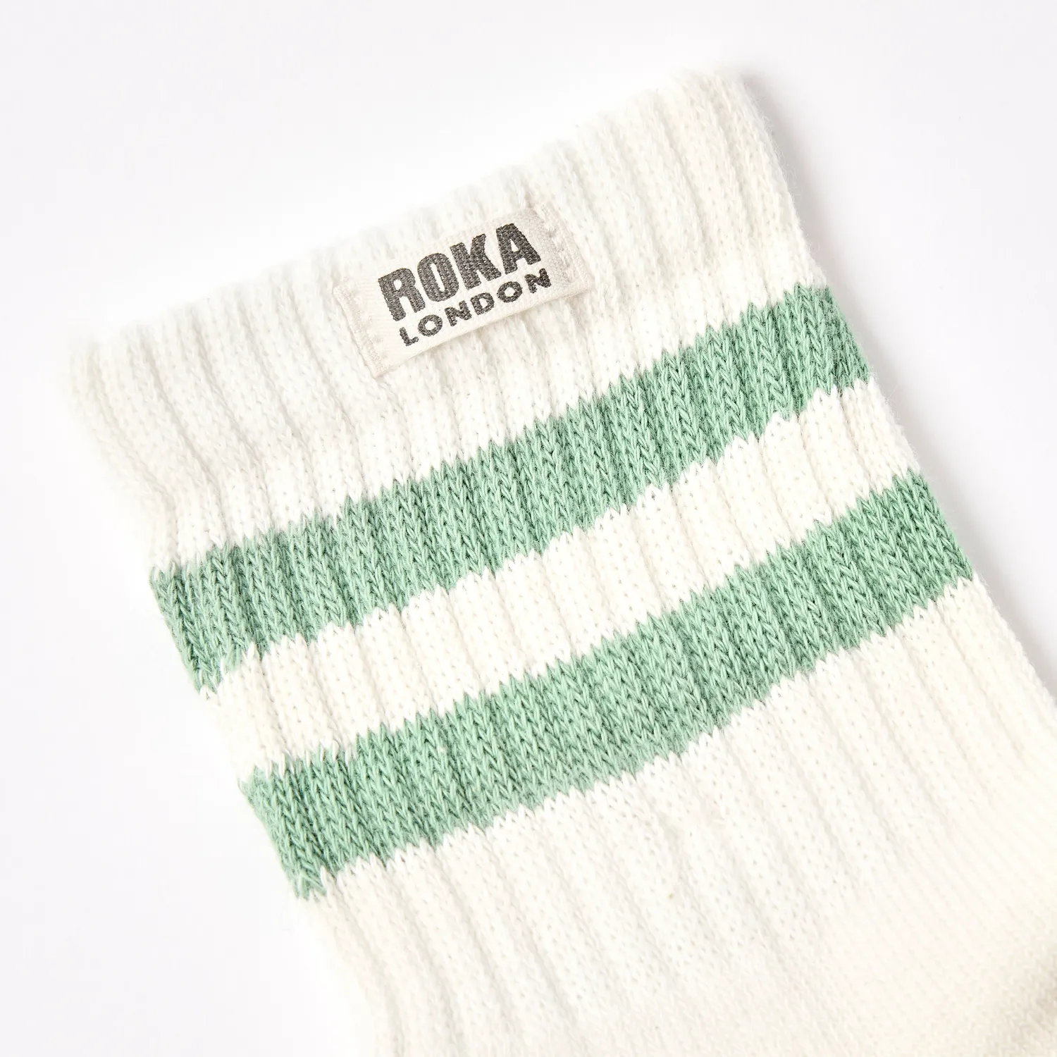 Roka London Windsor sokker matcha str 36-42 i bomuld