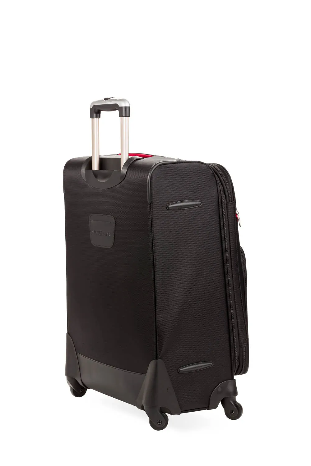 Swissgear 7317 Medium checked spinner kuffert sort/rød