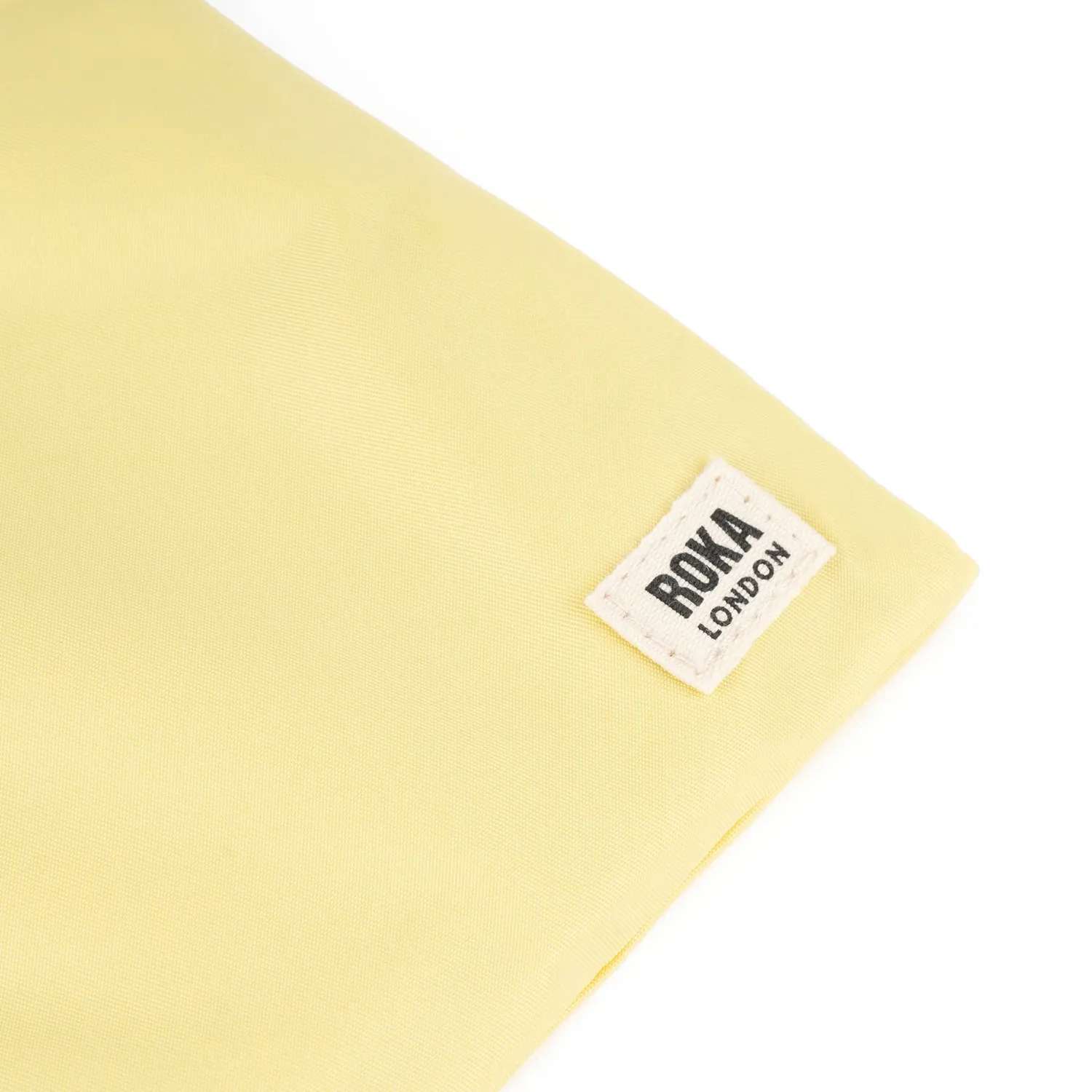 Roka London Chelsea Pocket sling taske Citron XS flad