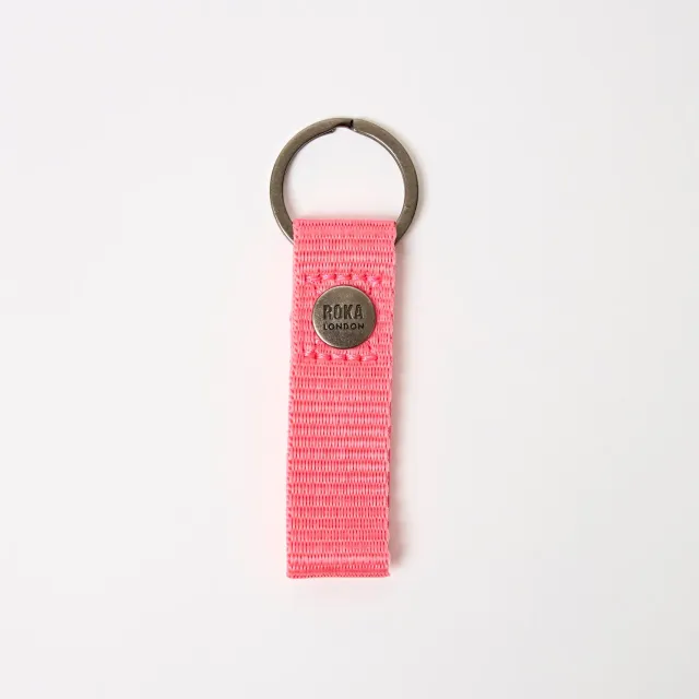 Roka London Portland nøglering One Size pink lemonade