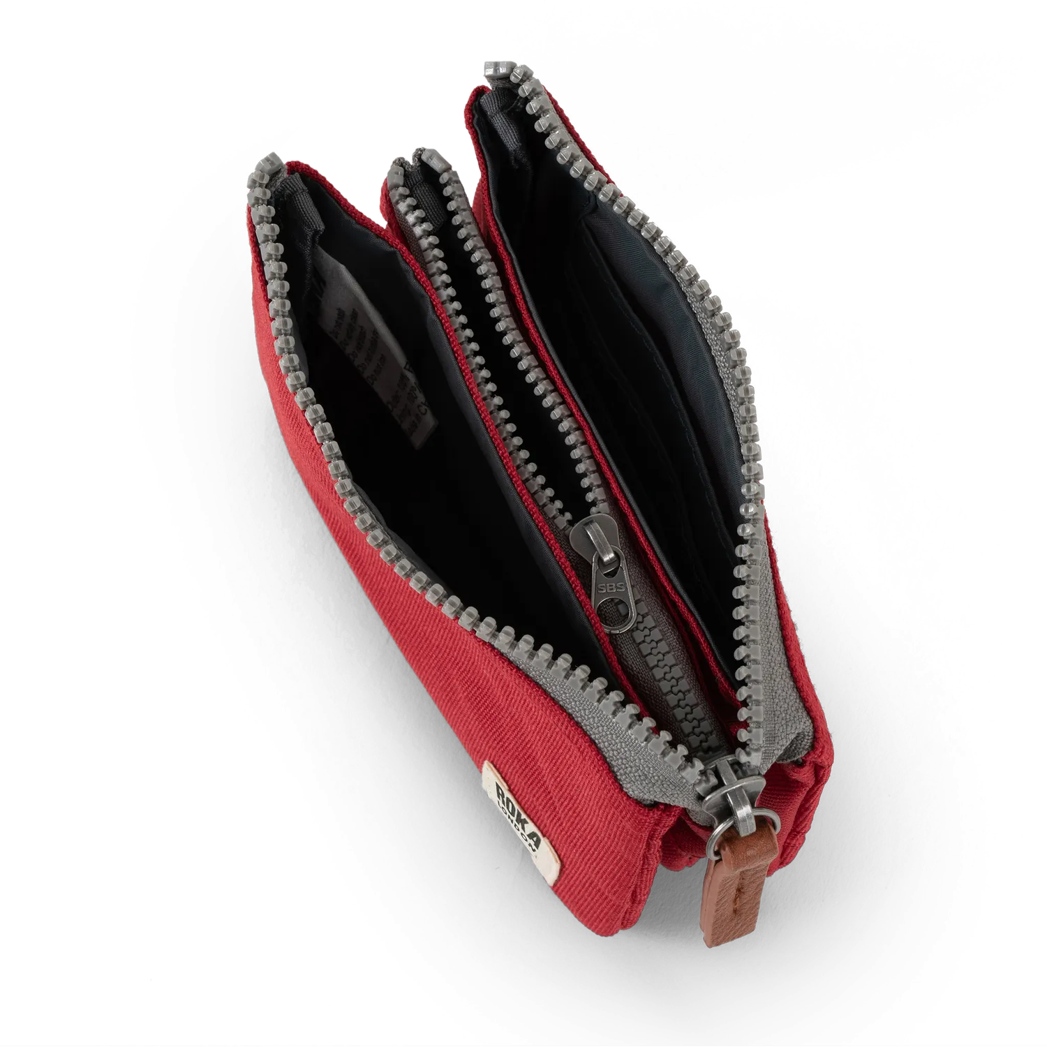 Roka London Carnaby pung Mars Red Small vegansk