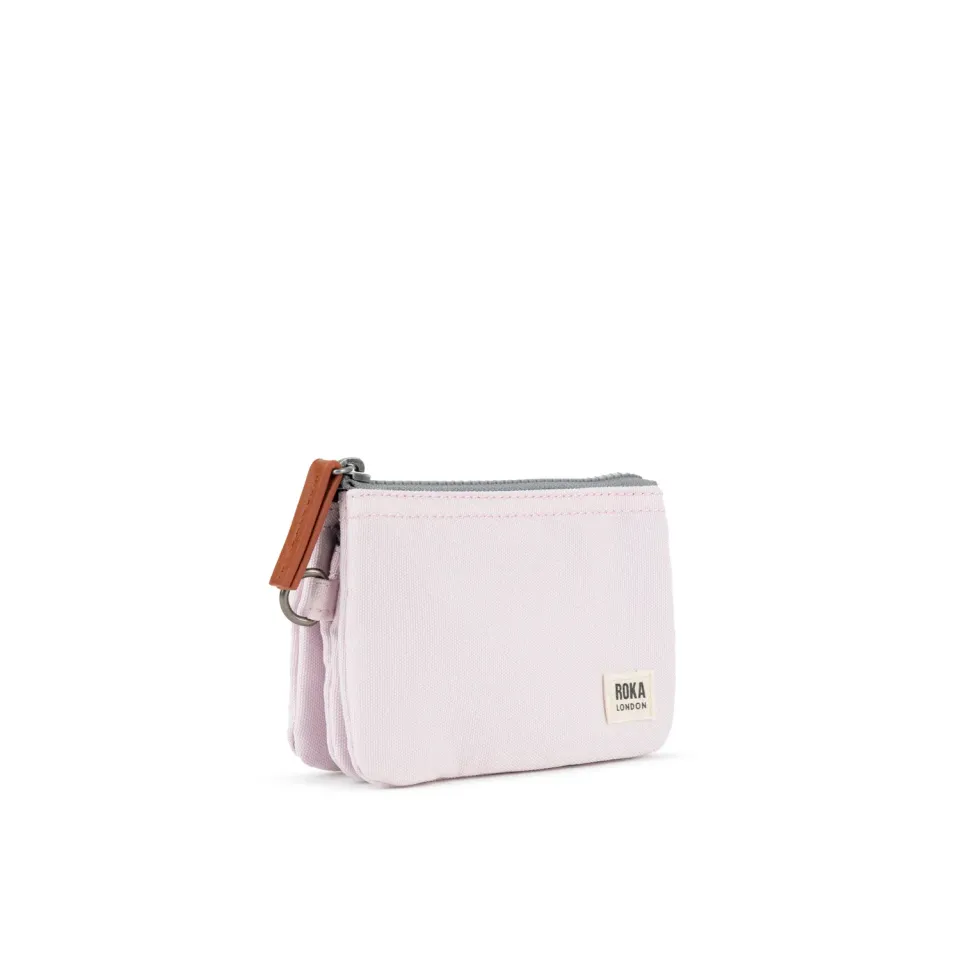 Roka London Carnaby pung Small Transcendent Pink vegansk