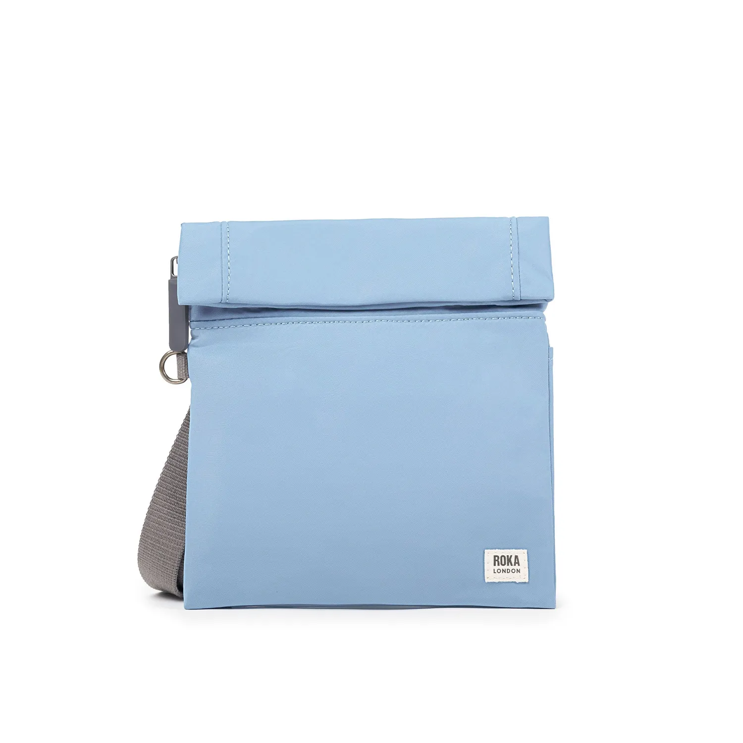 Roka London Stratford Small crossbody retro blue 0,5 liter