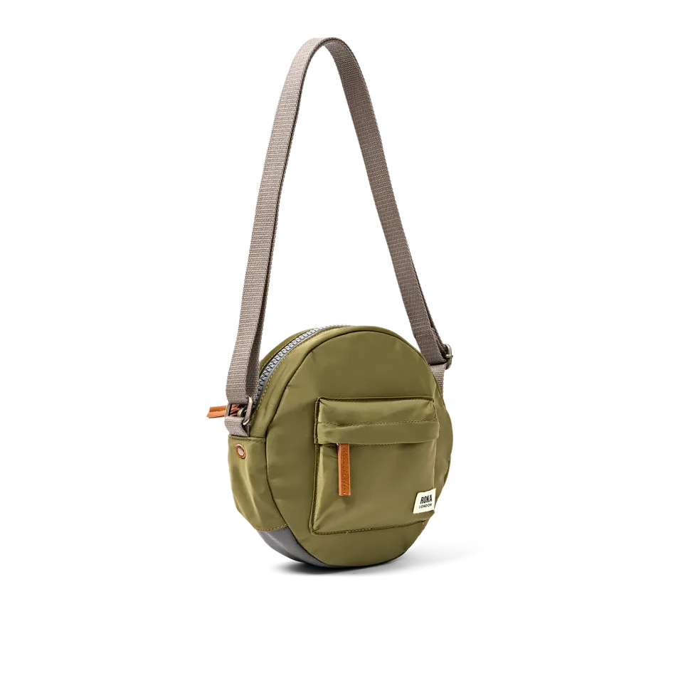 Roka London Paddington Small crossbody Chive rund