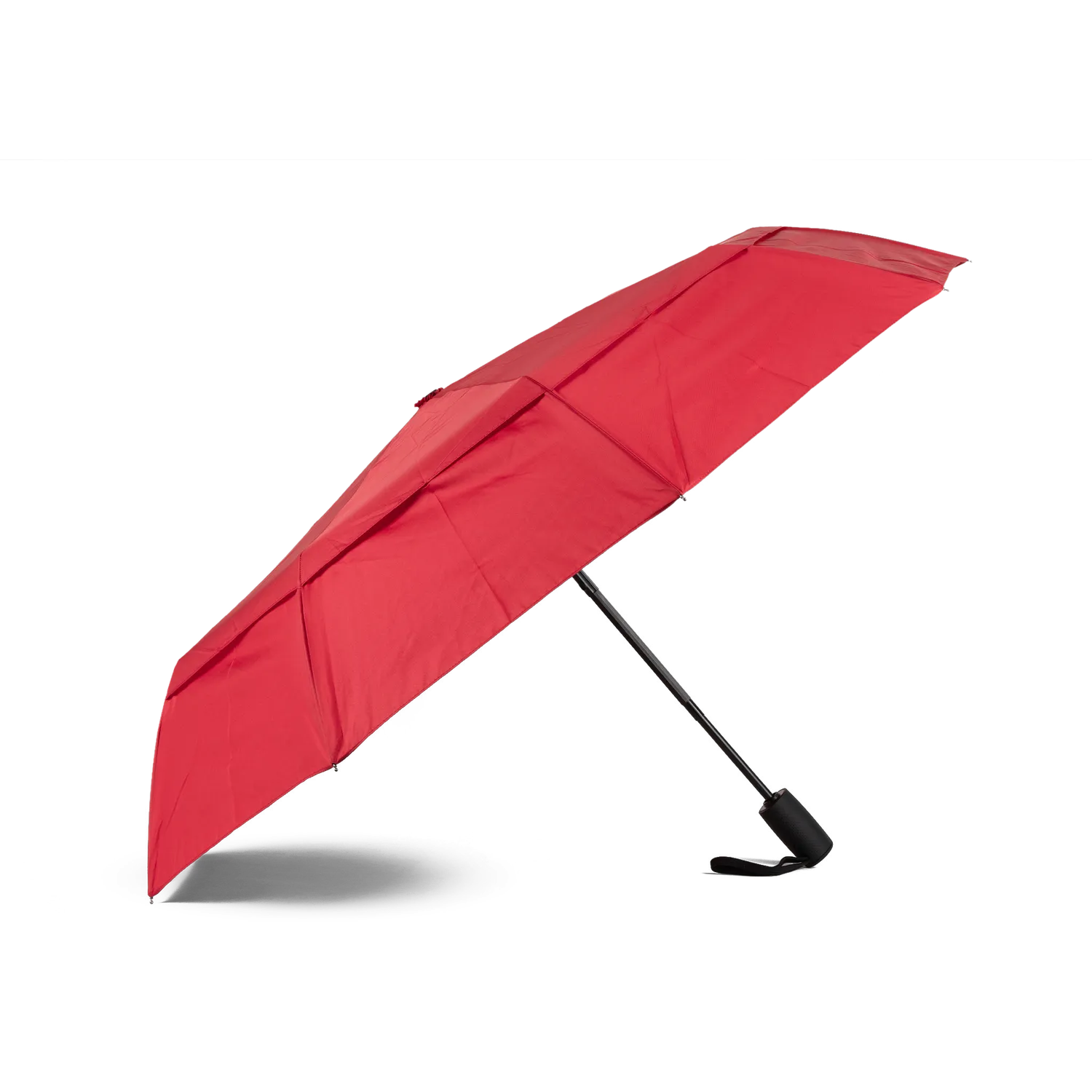 Roka London Waterloo paraply Cranberry stormsikker