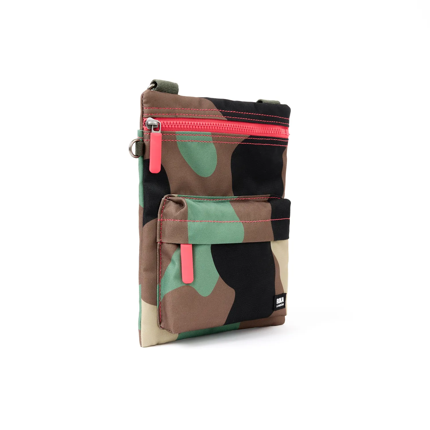 Roka London Chelsea B crossbody taske medium vintage camo
