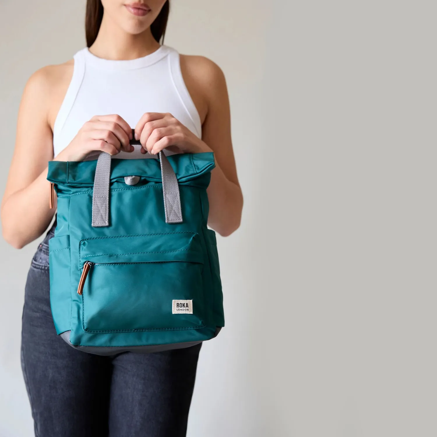 Roka London Canfield Roll Top rygsæk Medium 16 liter