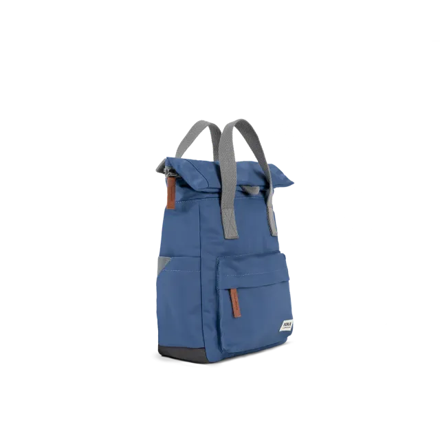 Roka London Canfield Roll Top rygsæk Burnt Blue Small vandafvisende