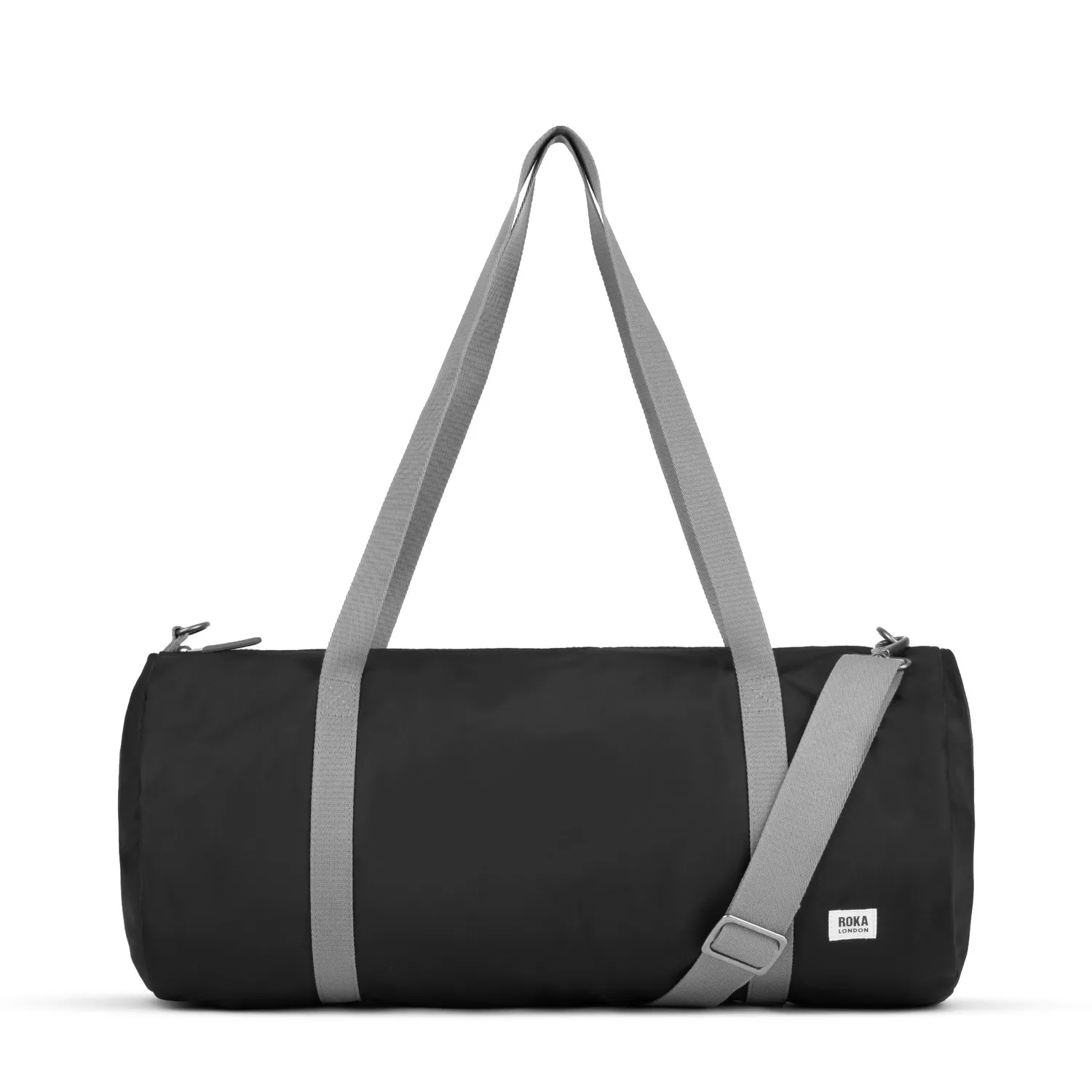 Roka London City duffelbag Black medium 25,4 liter