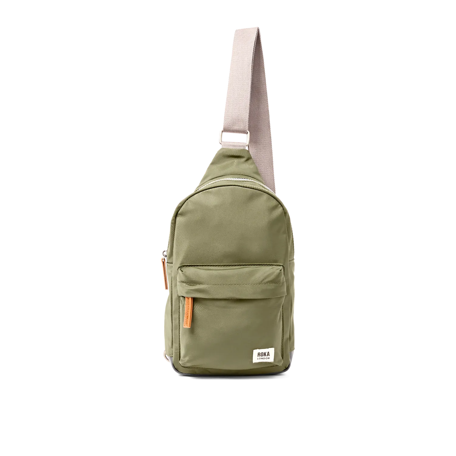 Roka London Willesden Large crossbody taske chive 5 liter