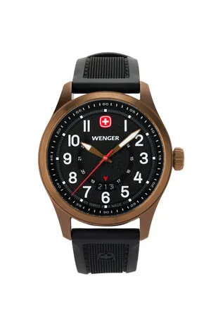 Wenger Terragraph herreur bronze sort skive silikone