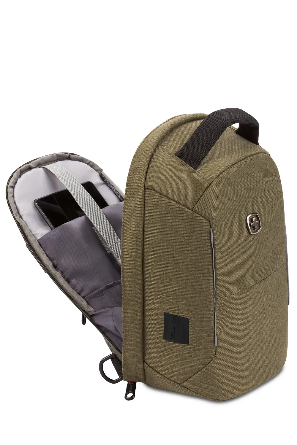 Swissgear 2712 Anti-Theft sling oliven USB