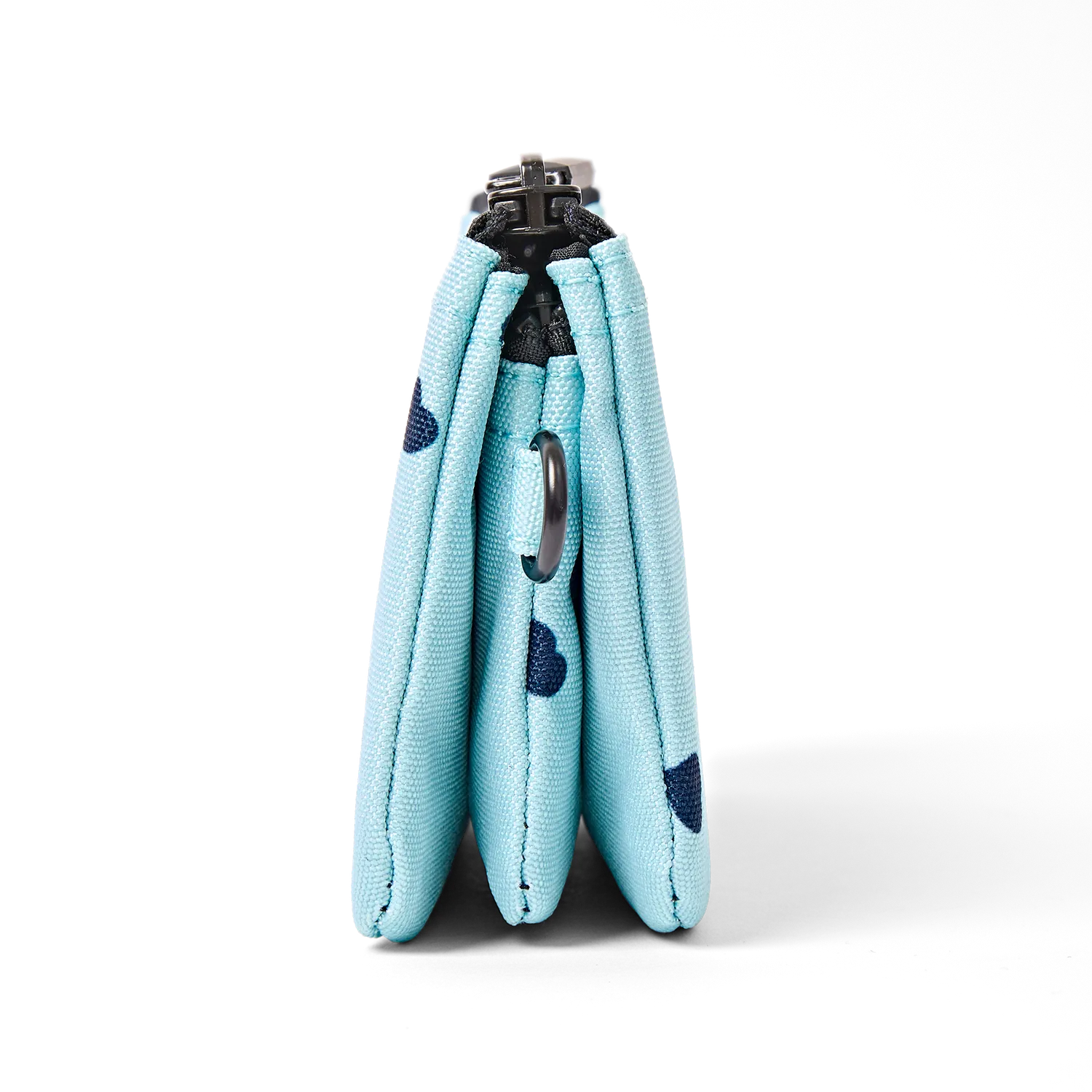 Roka London Carnaby Small pung heart print 0,2 liter