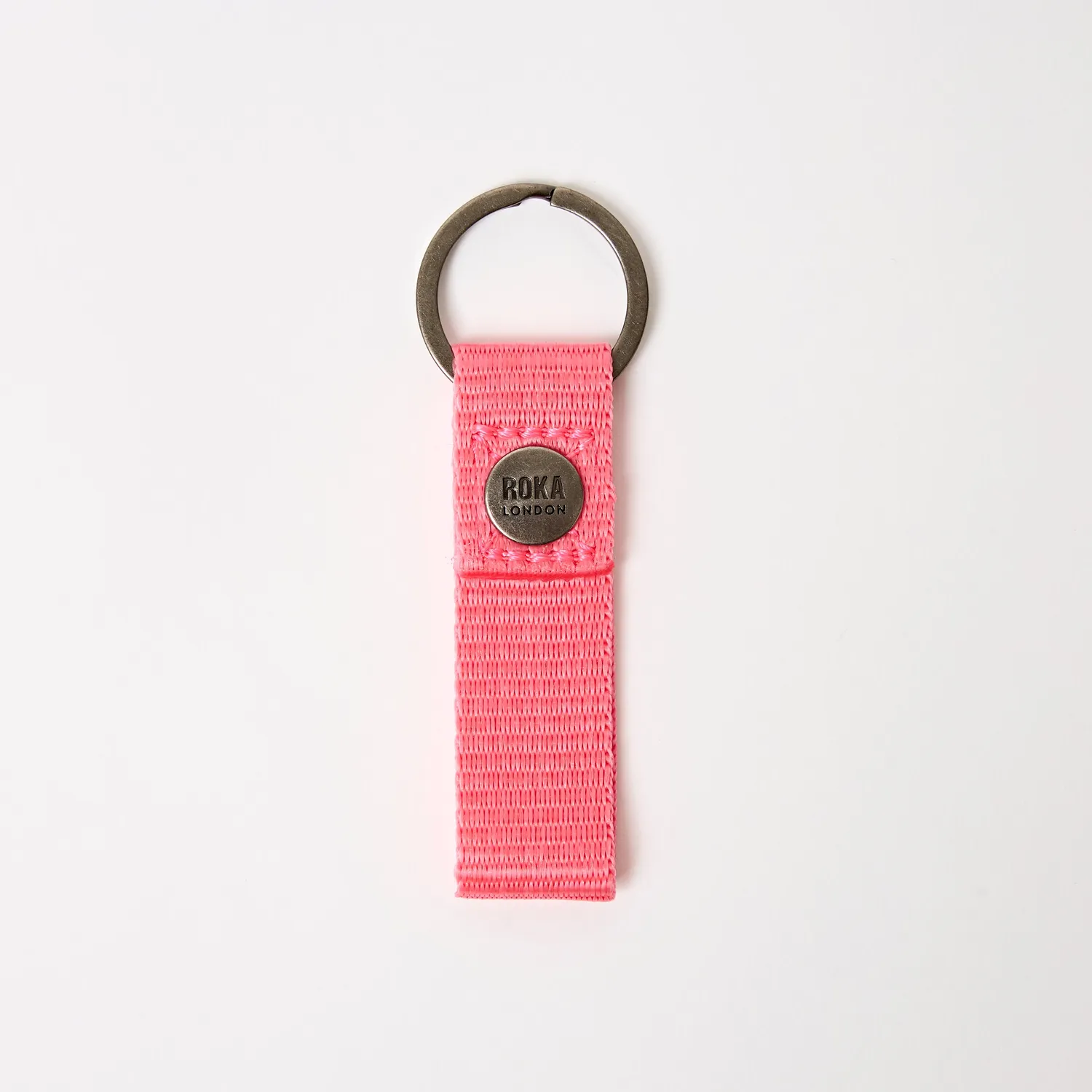 Roka London Portland nøglering One Size pink lemonade