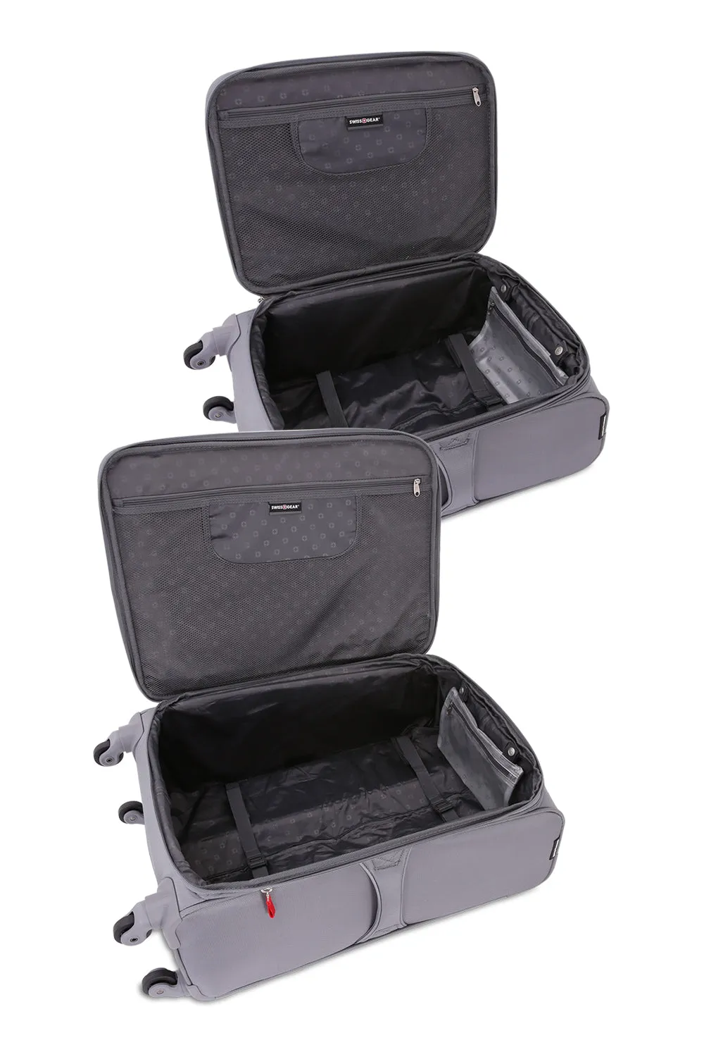 SwissGear 7676 kuffertsæt spinner grå 2 stk expandable