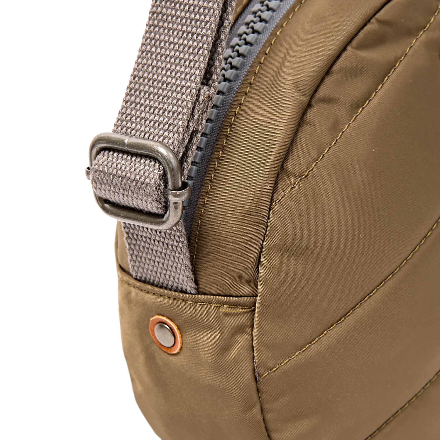 Roka London Paddington Crossbody skuldertaske Army S 4,1 liter