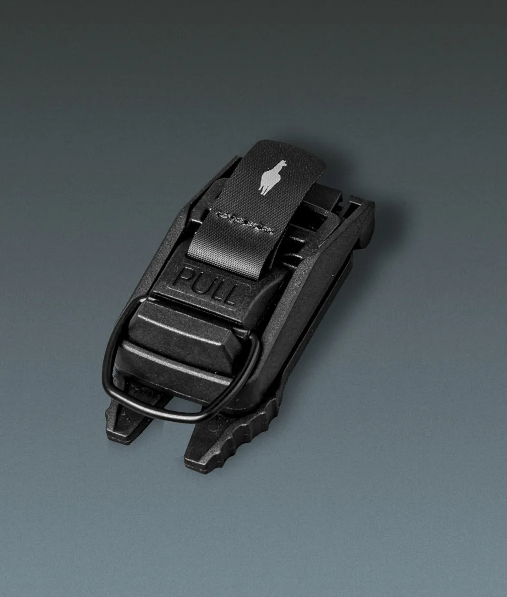 Alpaka HUB Tactical Clip karabinklips sort
