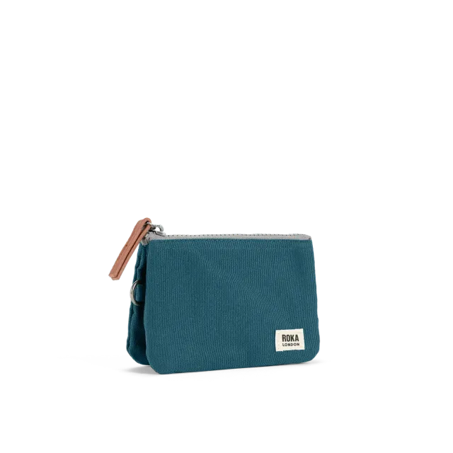 Roka London Carnaby Small pung teal 0,2 liter