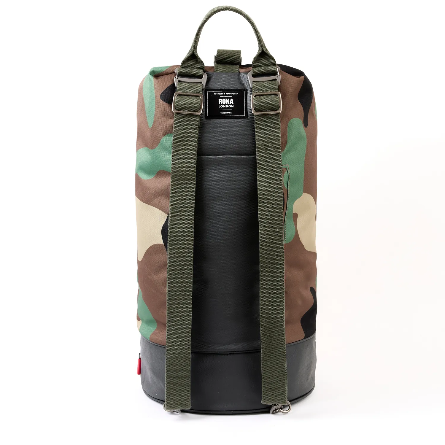 Roka London Heathrow duffelbag Vintage Camo Large 49,5 liter