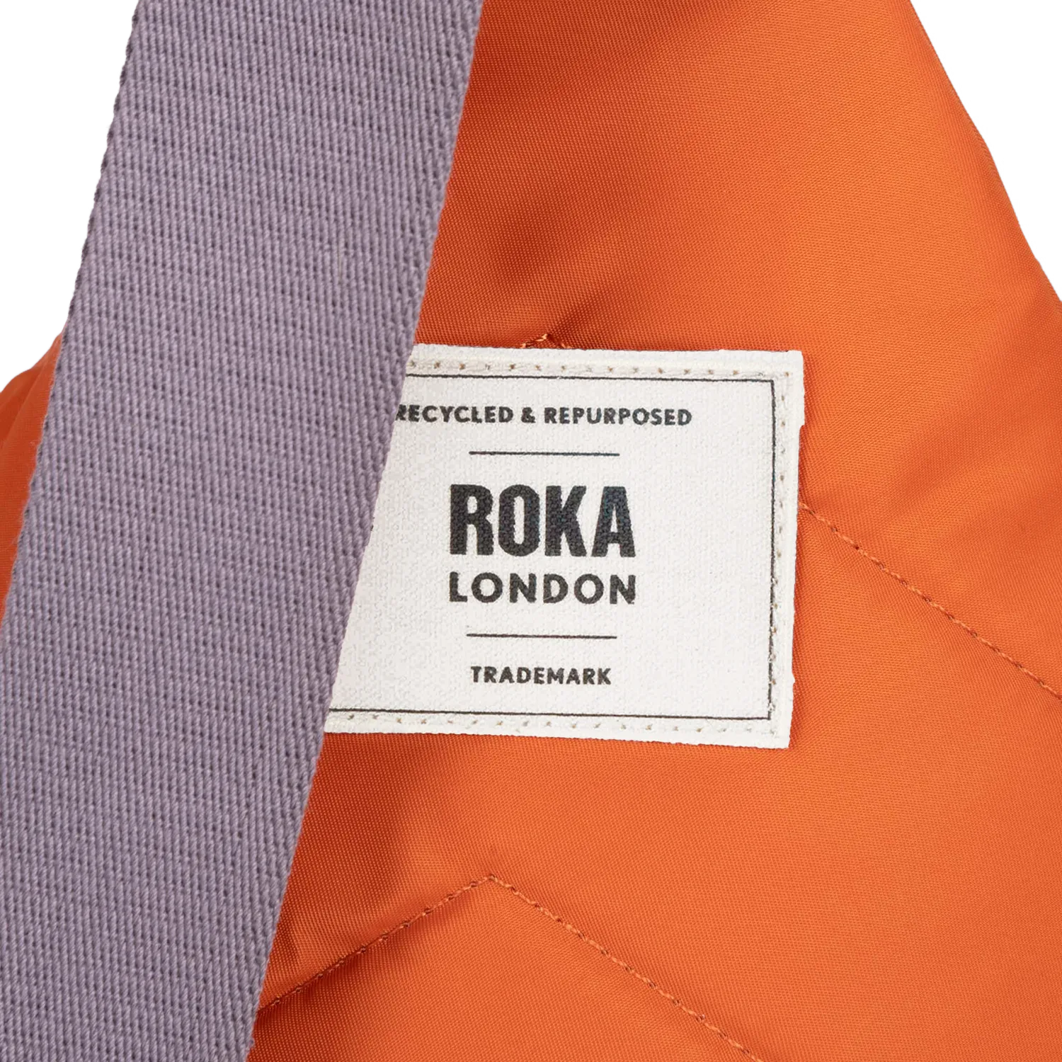 Roka London Willesden skuldertaske L burnt orange 5 liter