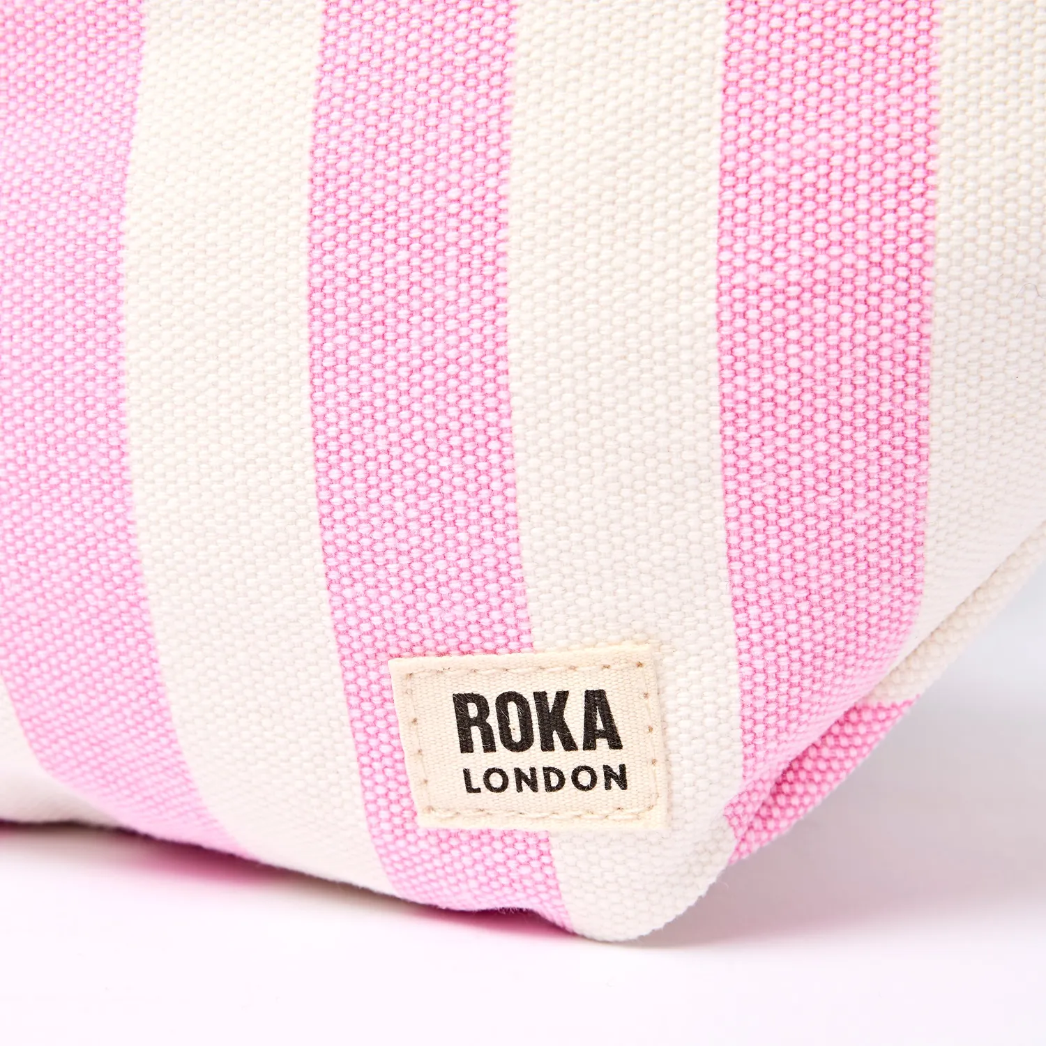 Roka London Mill Hill Small bæltetaske Sherbet Stripe