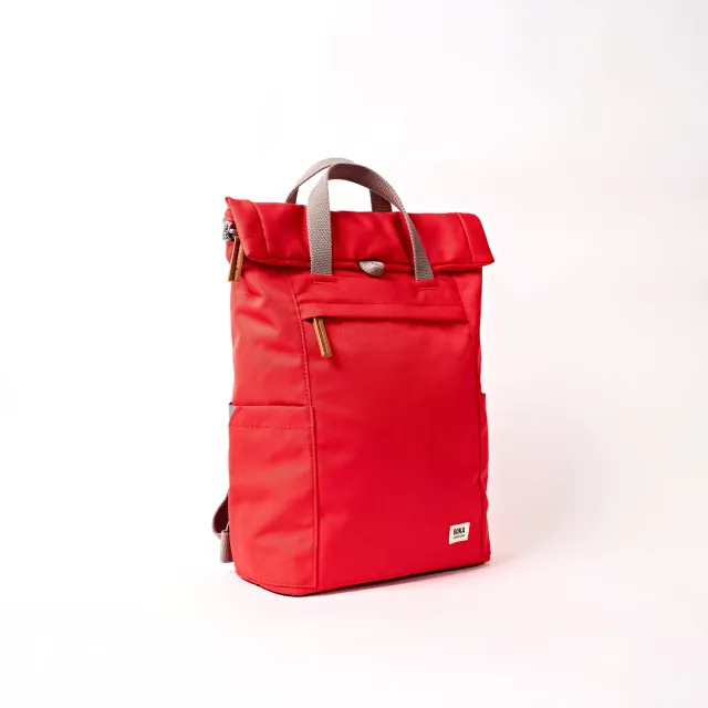 Roka London Finchley rygsæk Scarlet Medium laptop 15" vandtæt