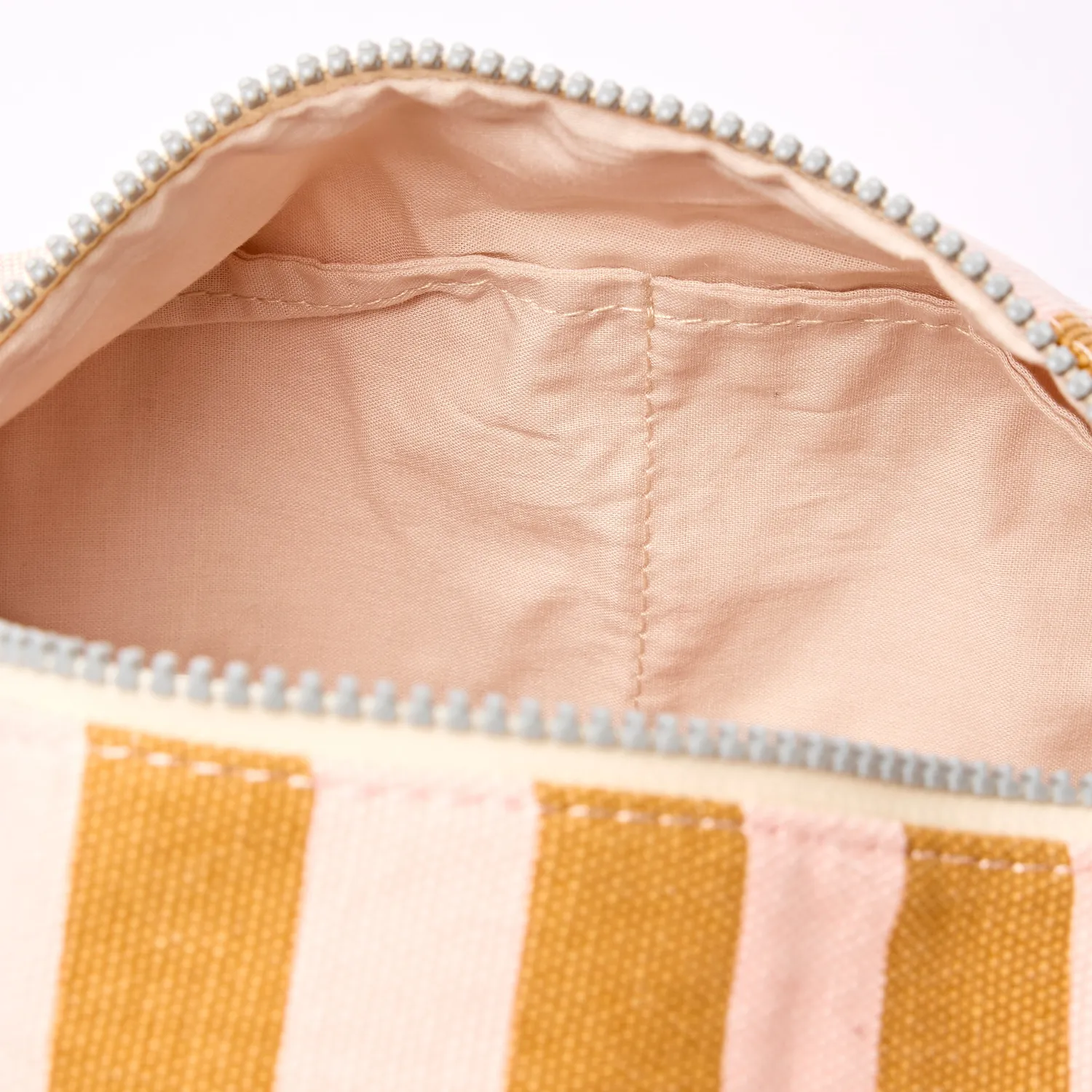 Roka London Maygrove toilettaske Rose Gold Stripe Small vandtæt