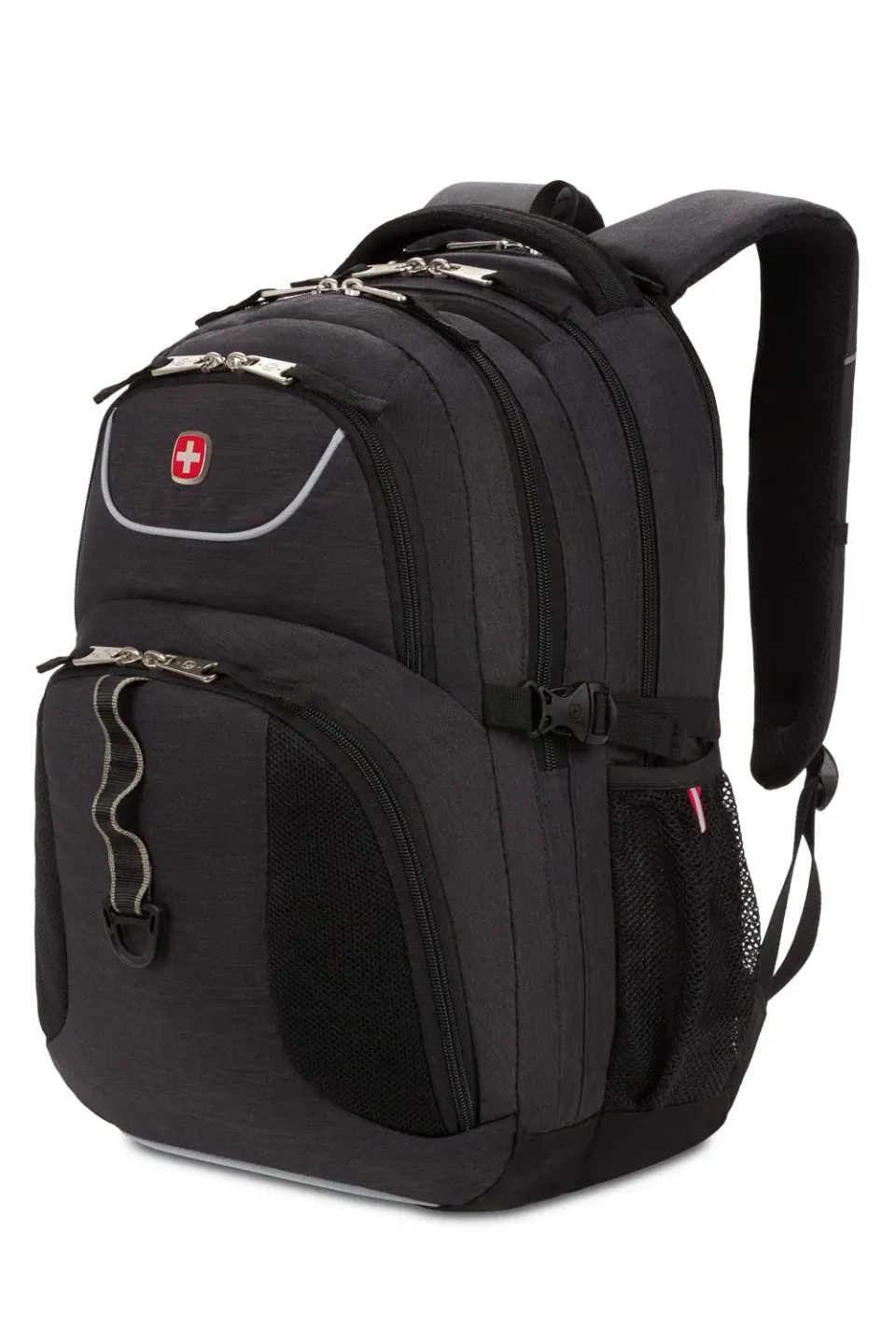 Swissgear 3932 laptop rygsæk mørkegrå 5 rum