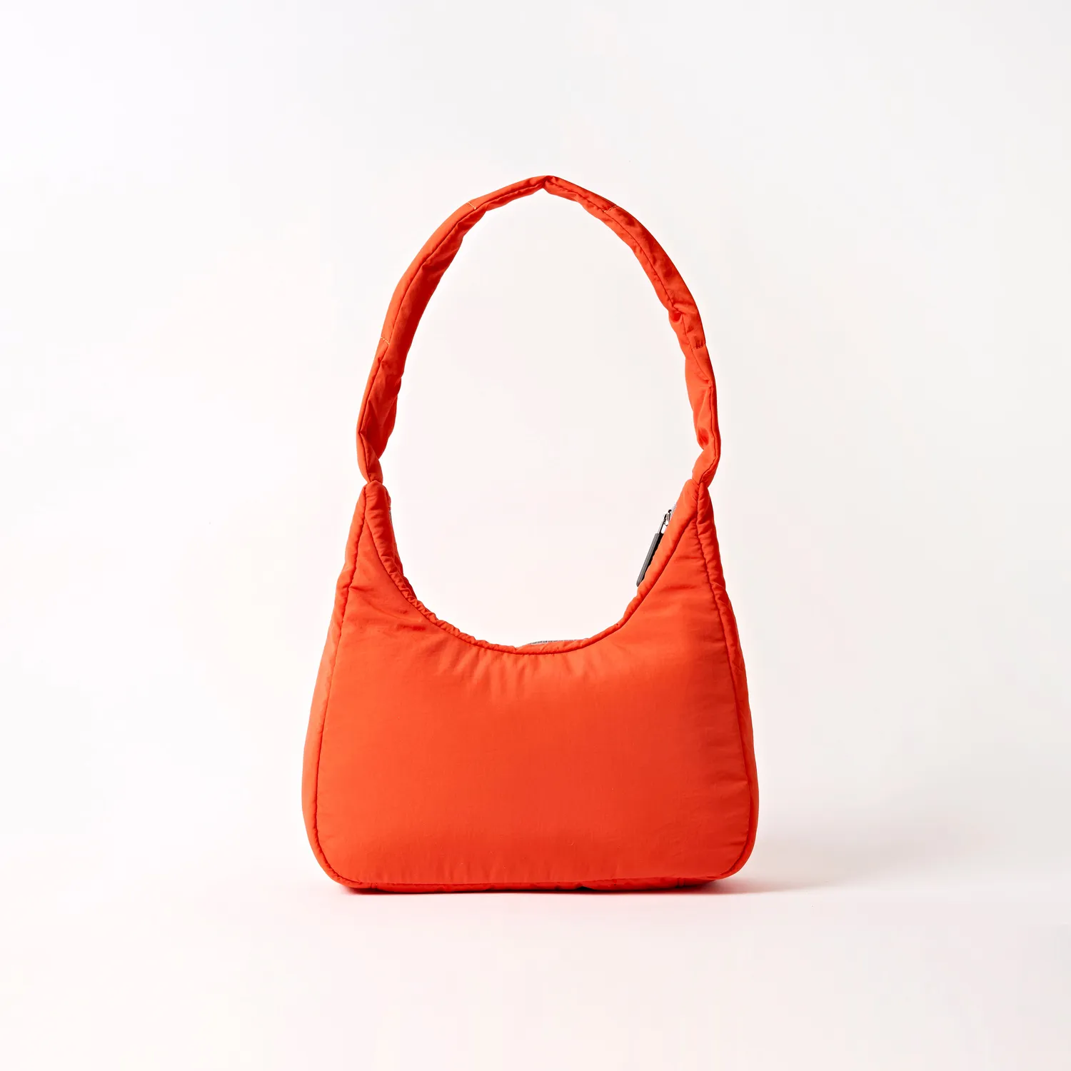 Roka London Belsize håndtaske Small tangerine quiltet