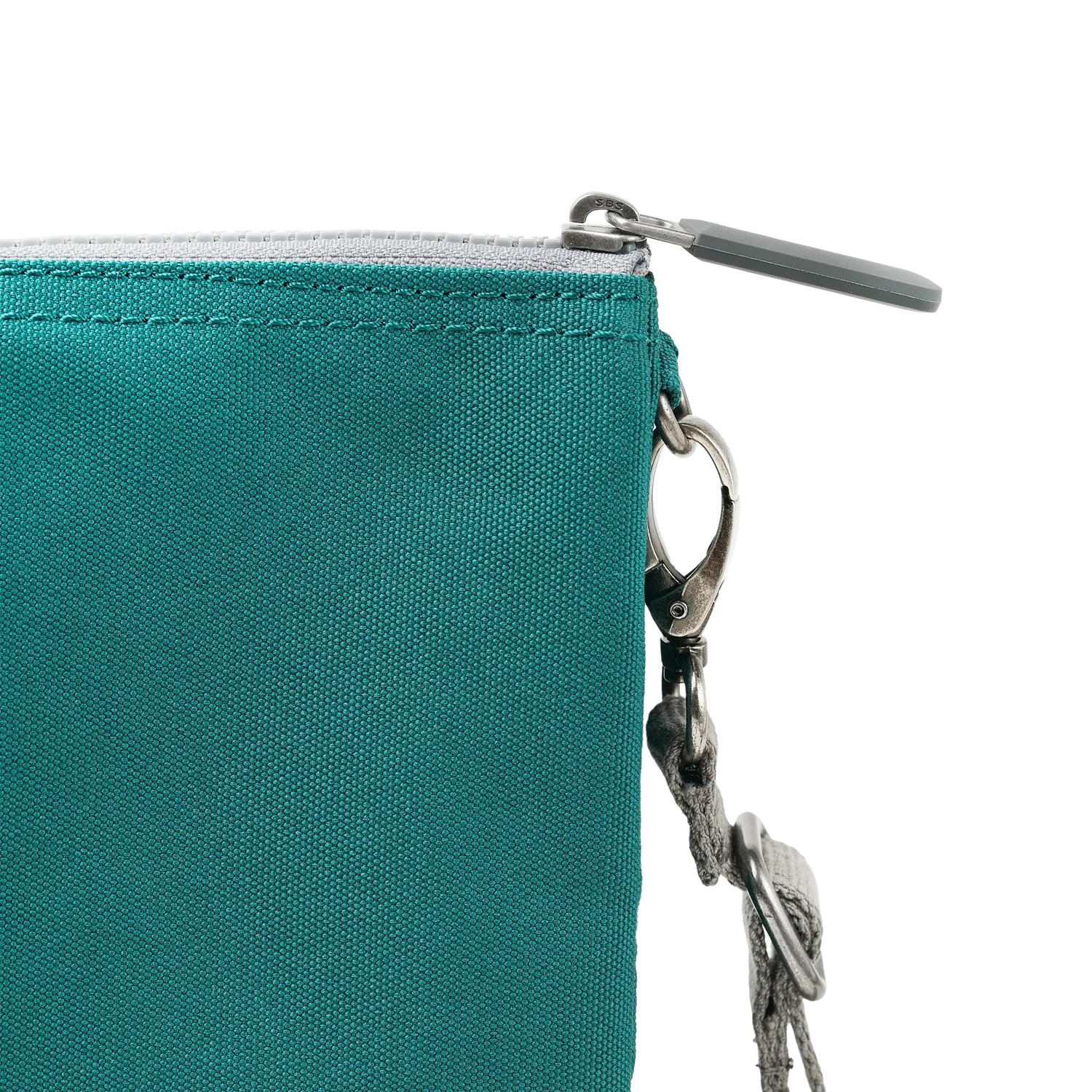 Roka London Carnaby XL crossbody taske teal aftagelig rem