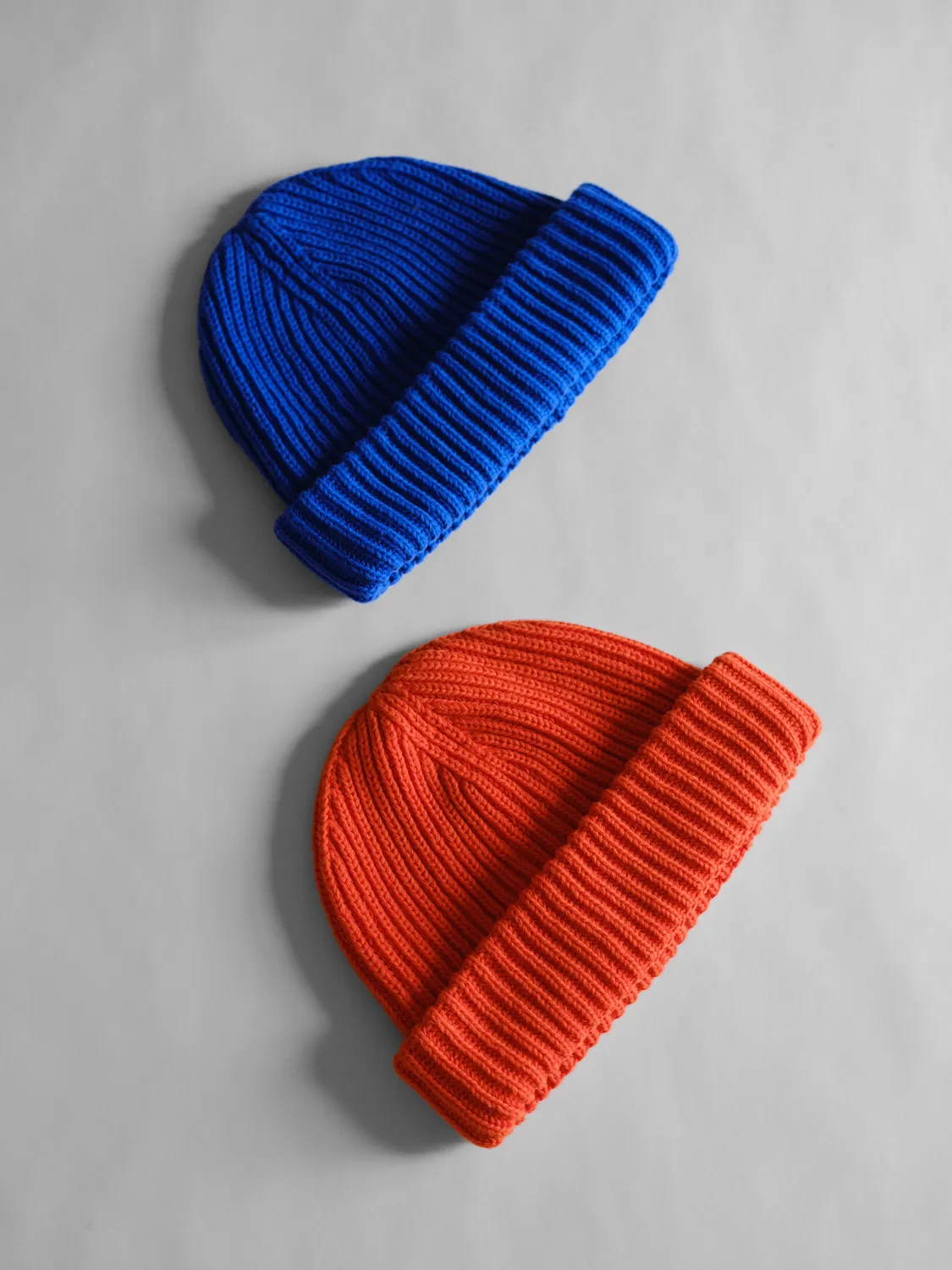 Ölend Beanie hue coral økologisk bomuld