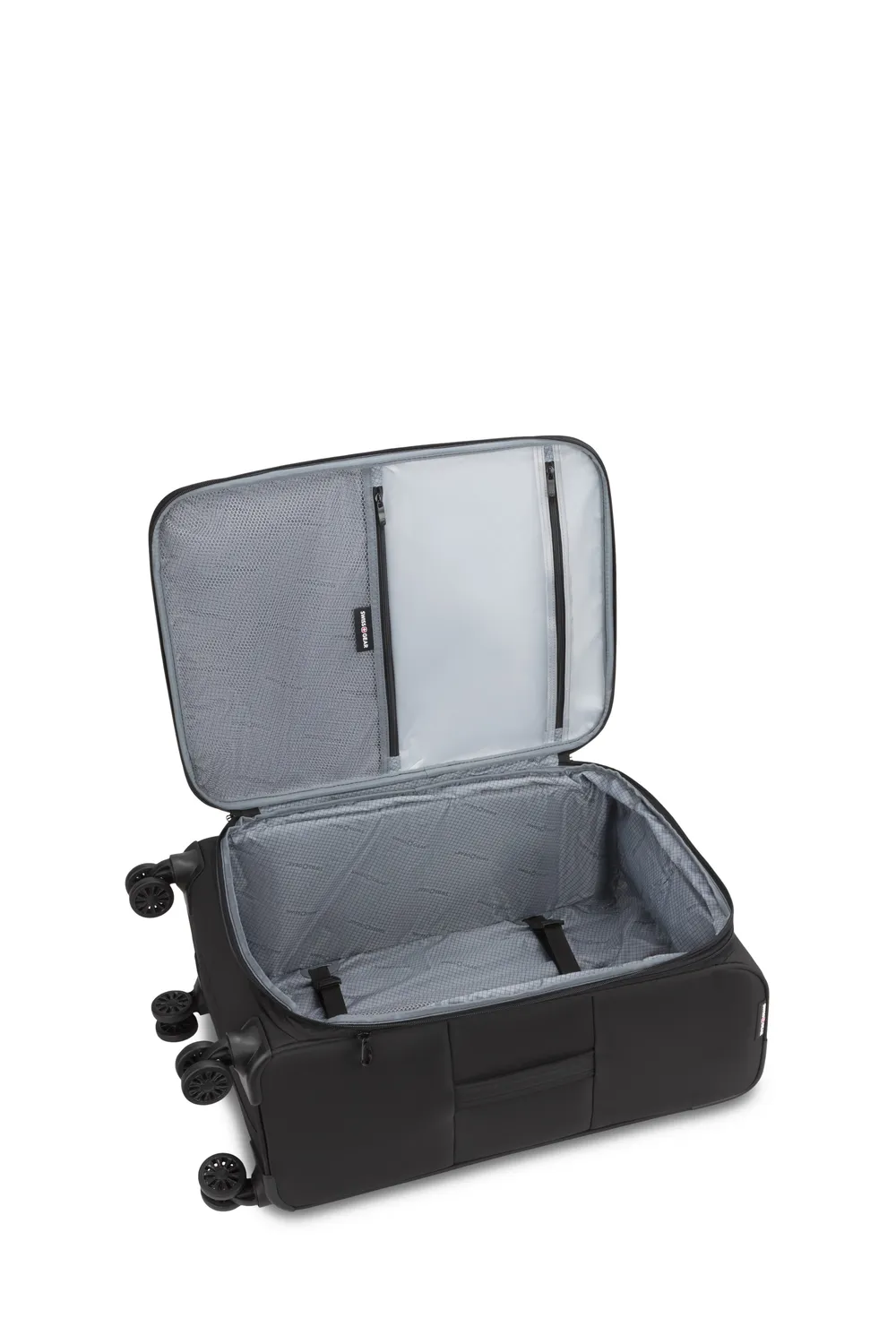 Swissgear 8260 mellemstor kuffert sort udvidbar