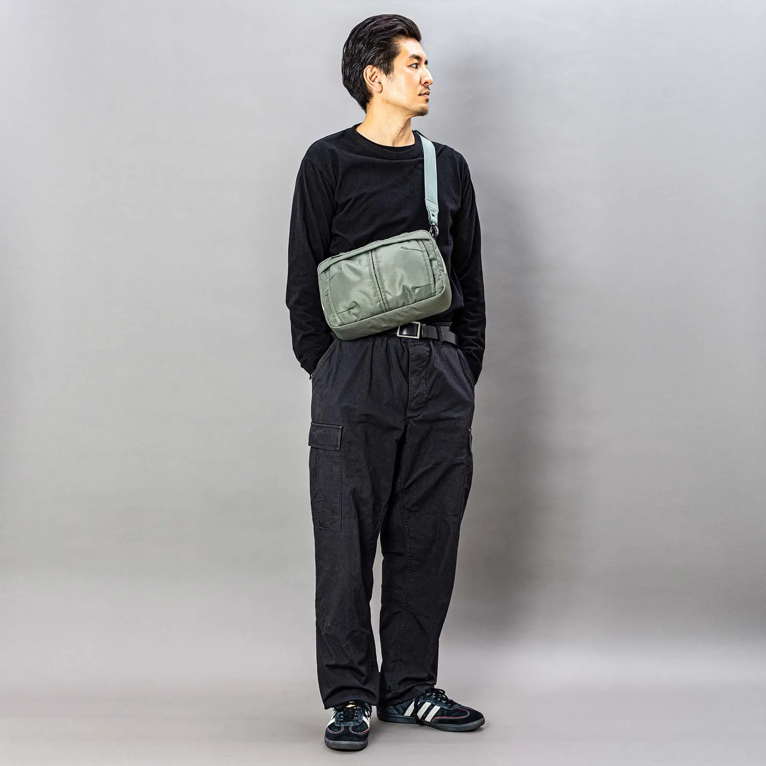 Harvest Label Urban Cargo skuldertaske sort vandtæt