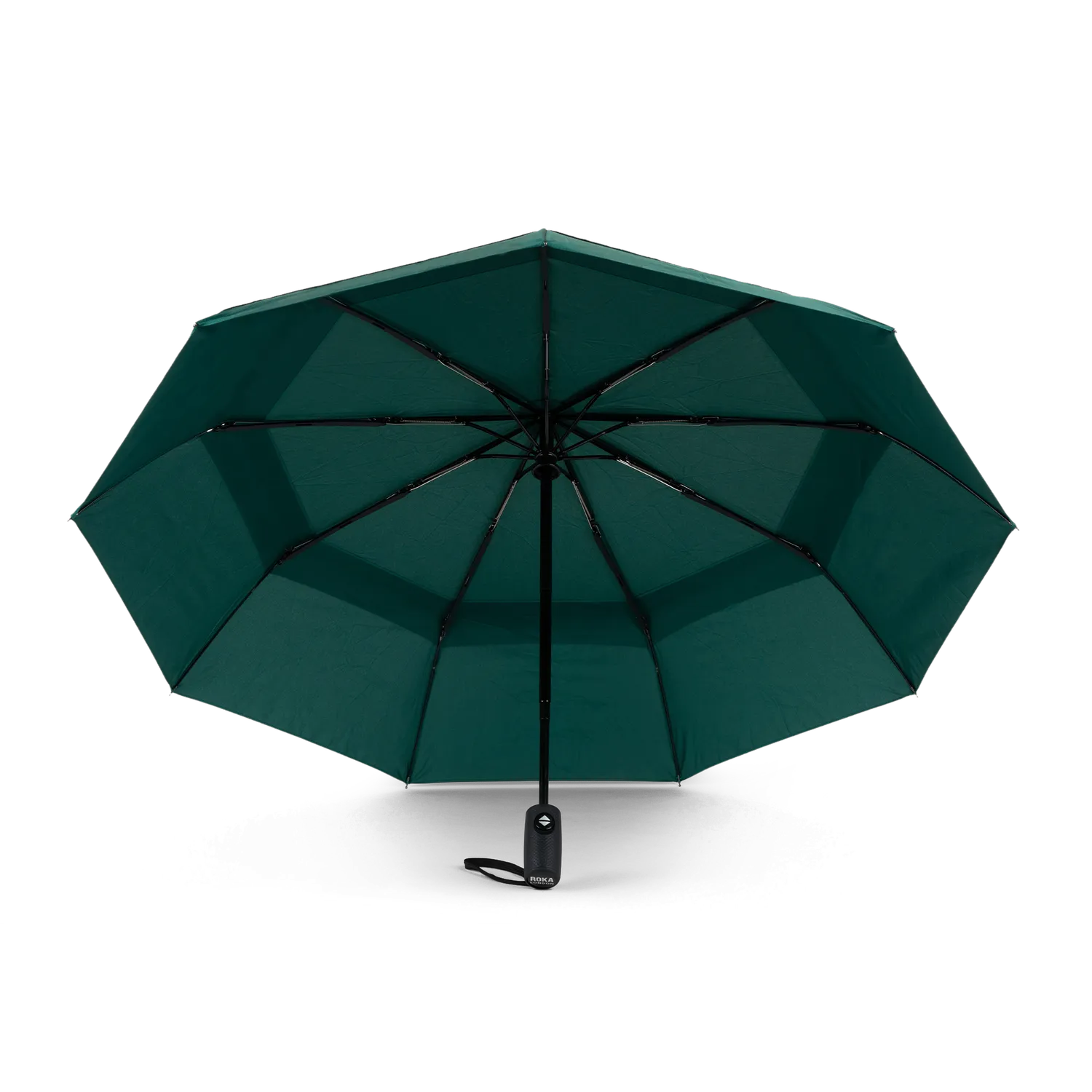 Roka London Waterloo paraply Teal Medium vindtæt
