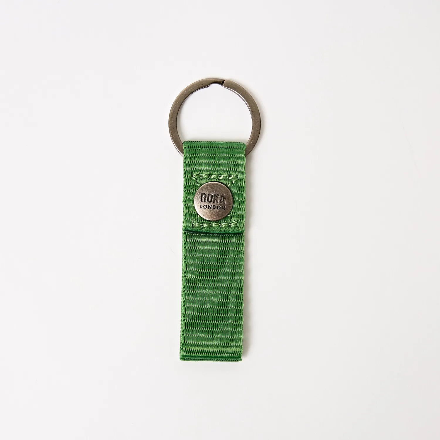 Roka London Portland One Size nøglering Online Lime Taslon