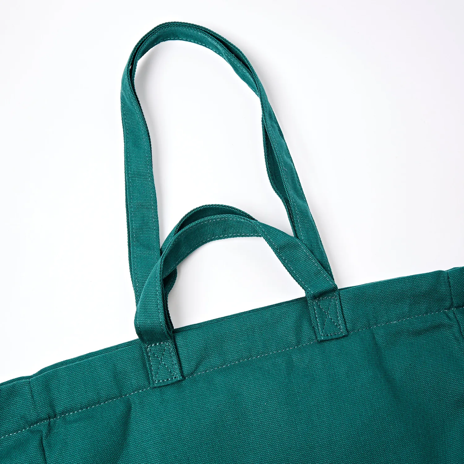 Roka London Marylebone tote large teal bomuld 43 liter