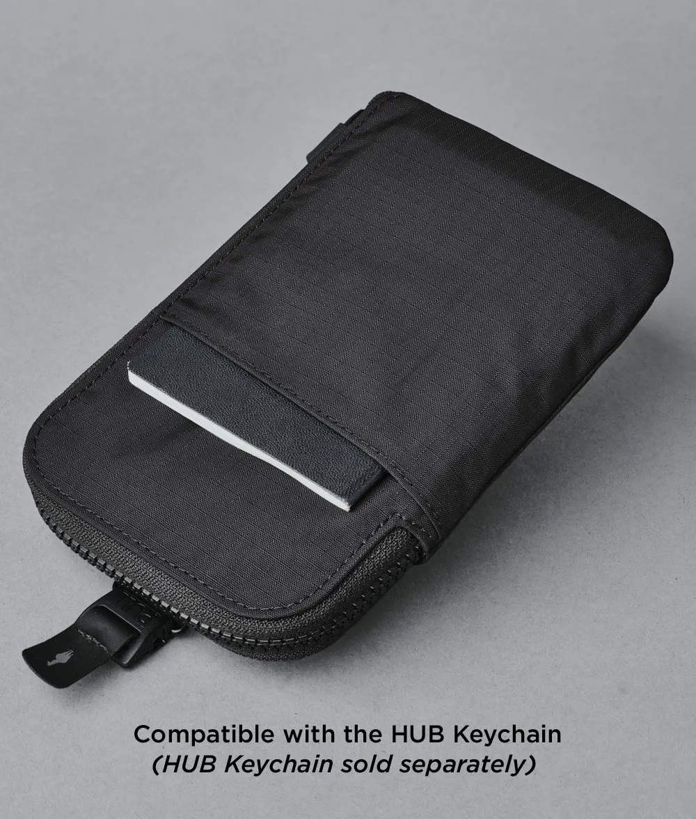 Alpaka Zip Rejsepung Travel Wallet sort RFID