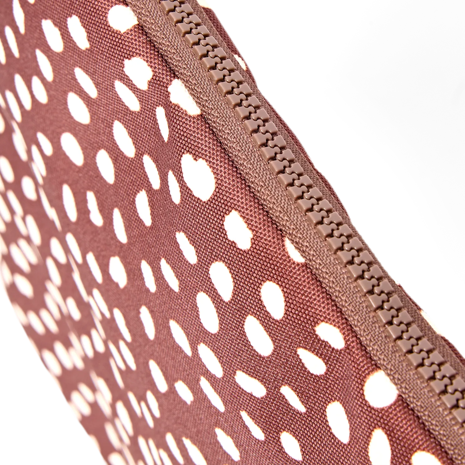Roka London Brick Lane laptop sleeve 14" brown dot 2,2L