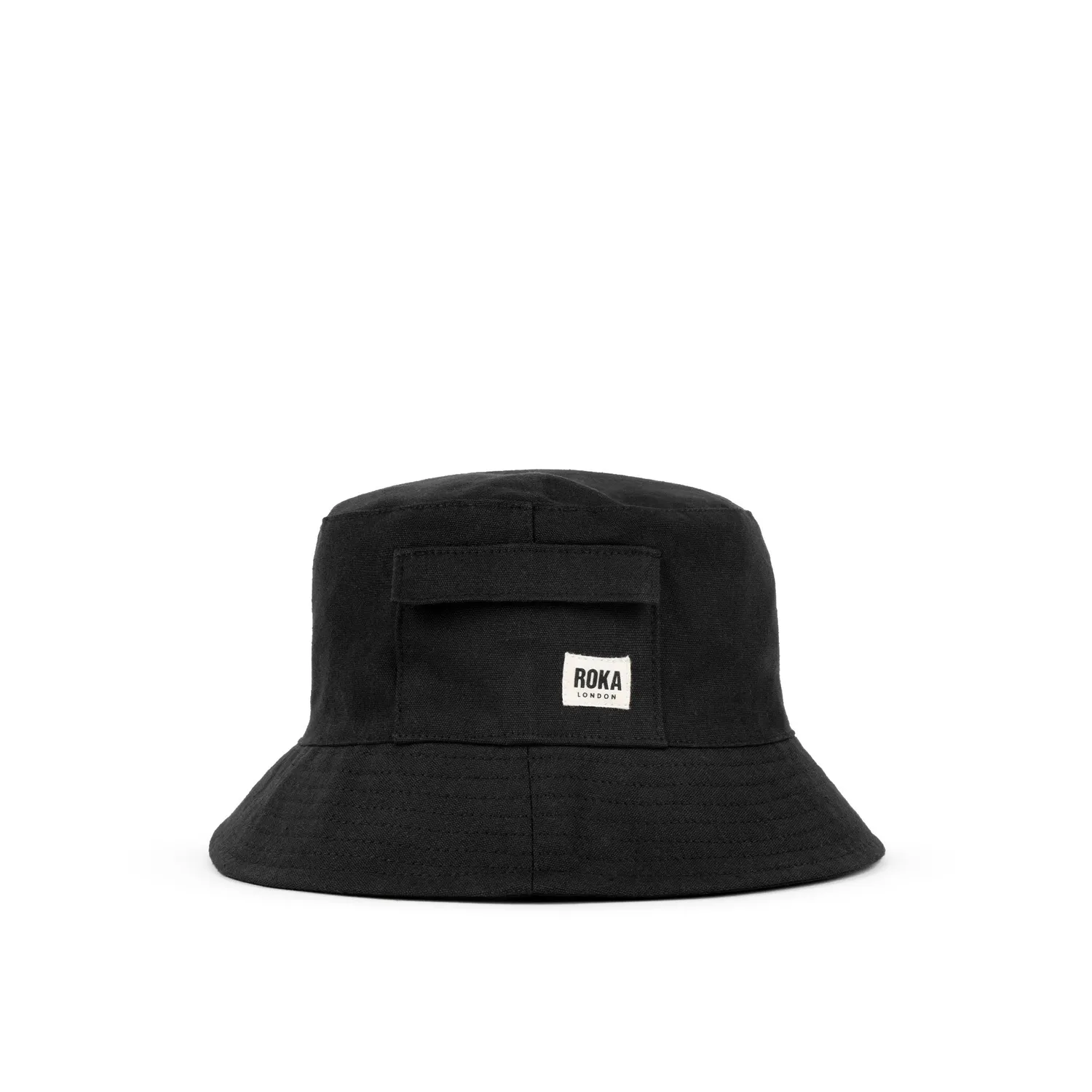 Roka London Hatfield bøllehat Black sort One Size