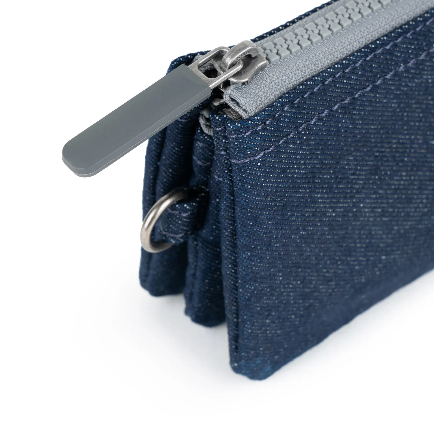 Roka London Carnaby Wallet pung Small mørk denim