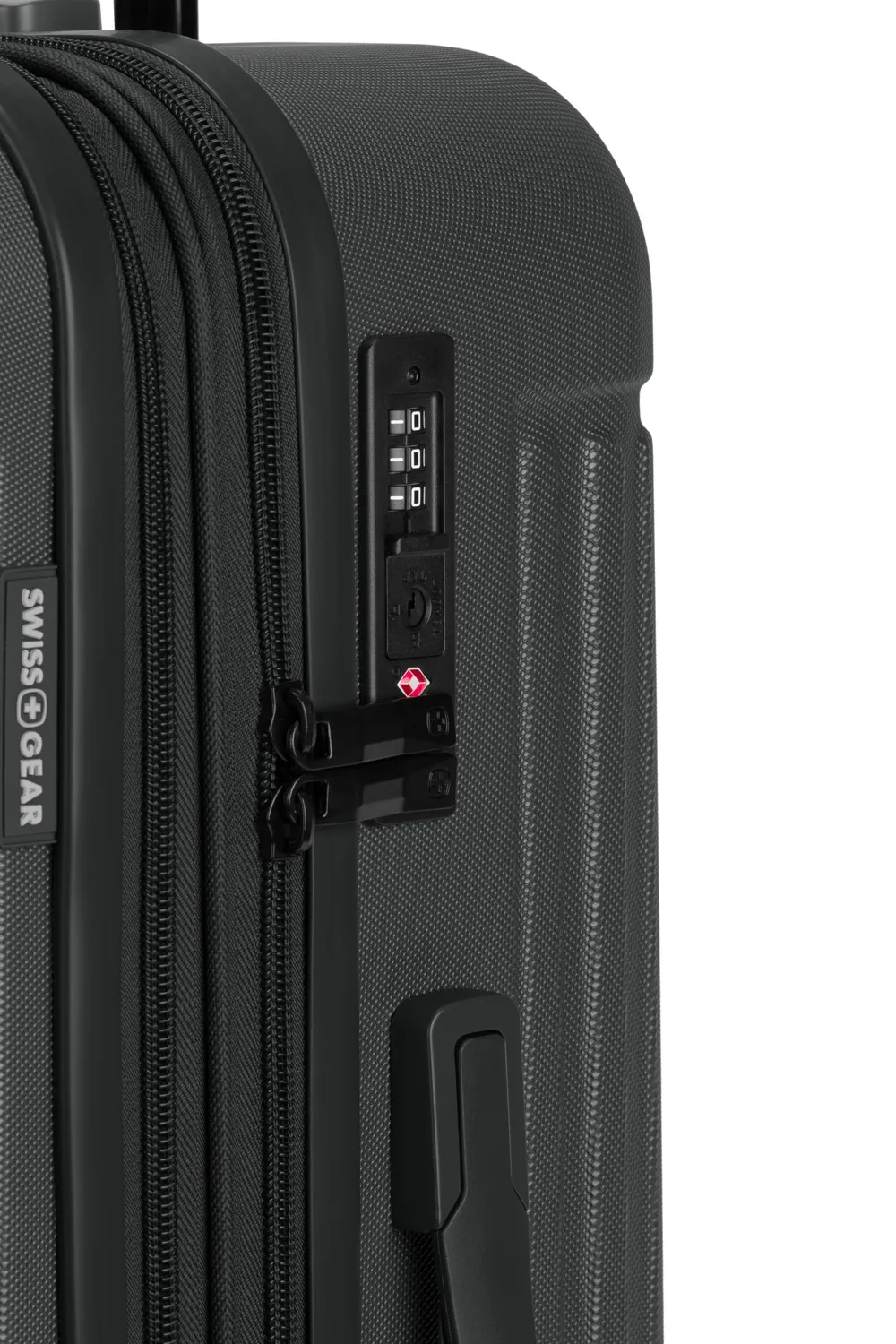 SWISSGEAR Summit Reserve mellem kuffert sort TSA-lås