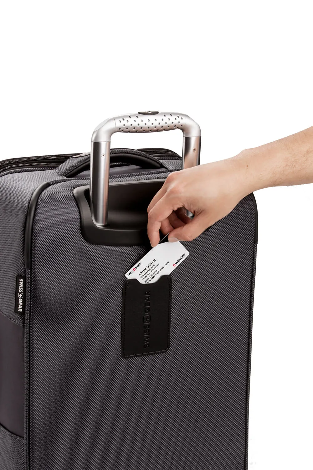 SWISSGEAR kuffertmærke personligt Black/White 2-pak