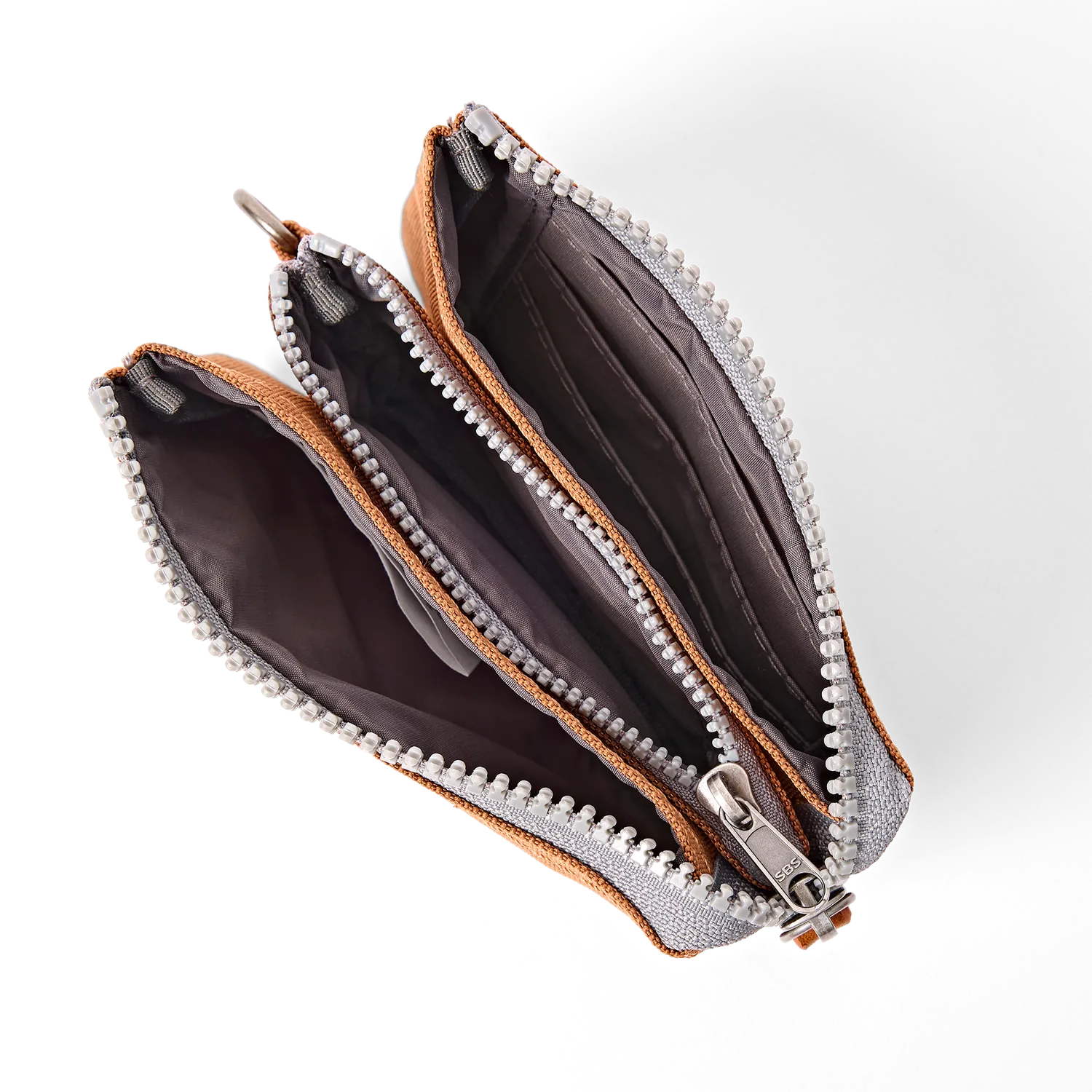 Roka London Carnaby pung Cinnamon Small med kortholder