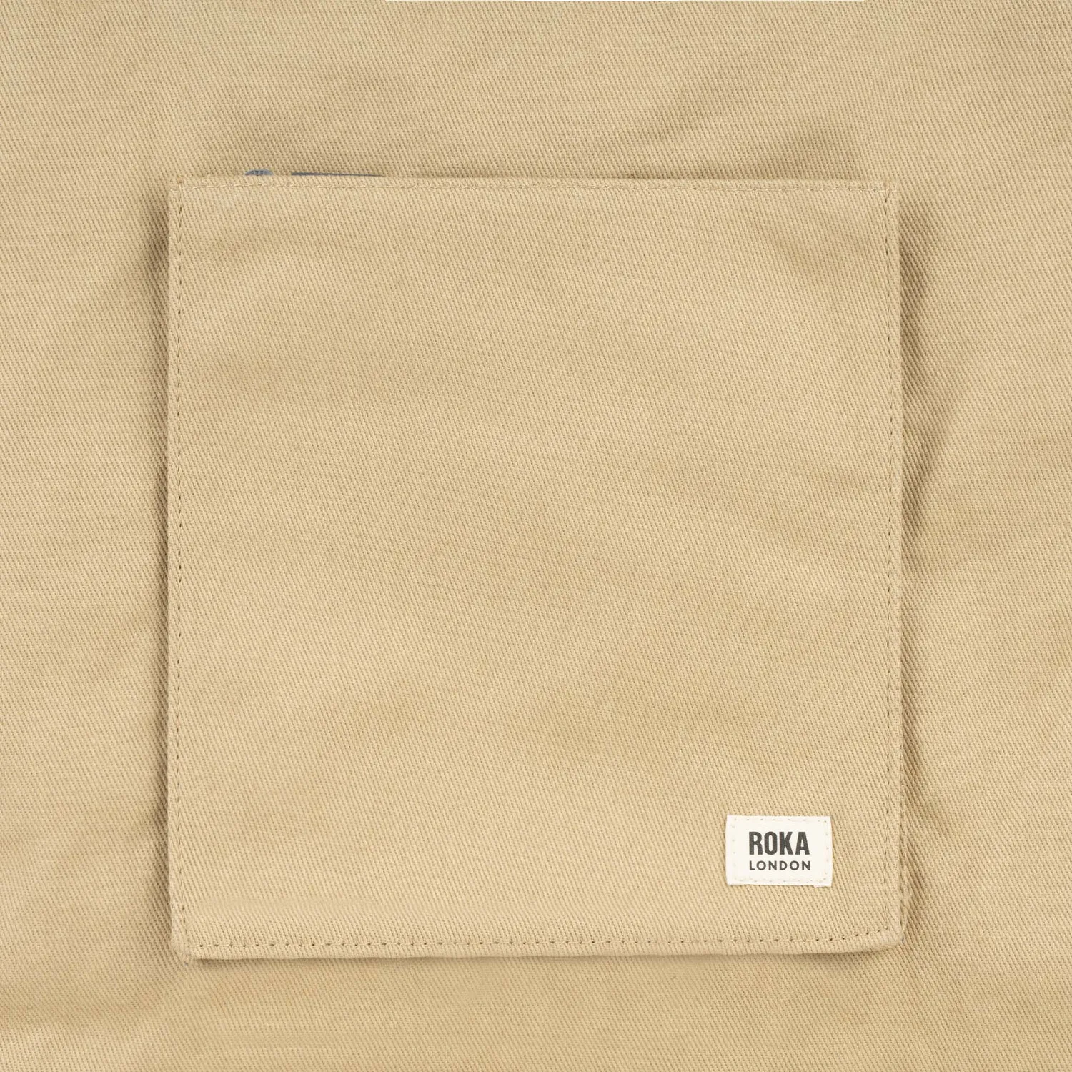 Roka Portobello tote taske Large khaki 19 liter