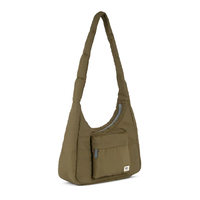 Roka London Belsize crossbody taske Moss Medium 14,7 liter