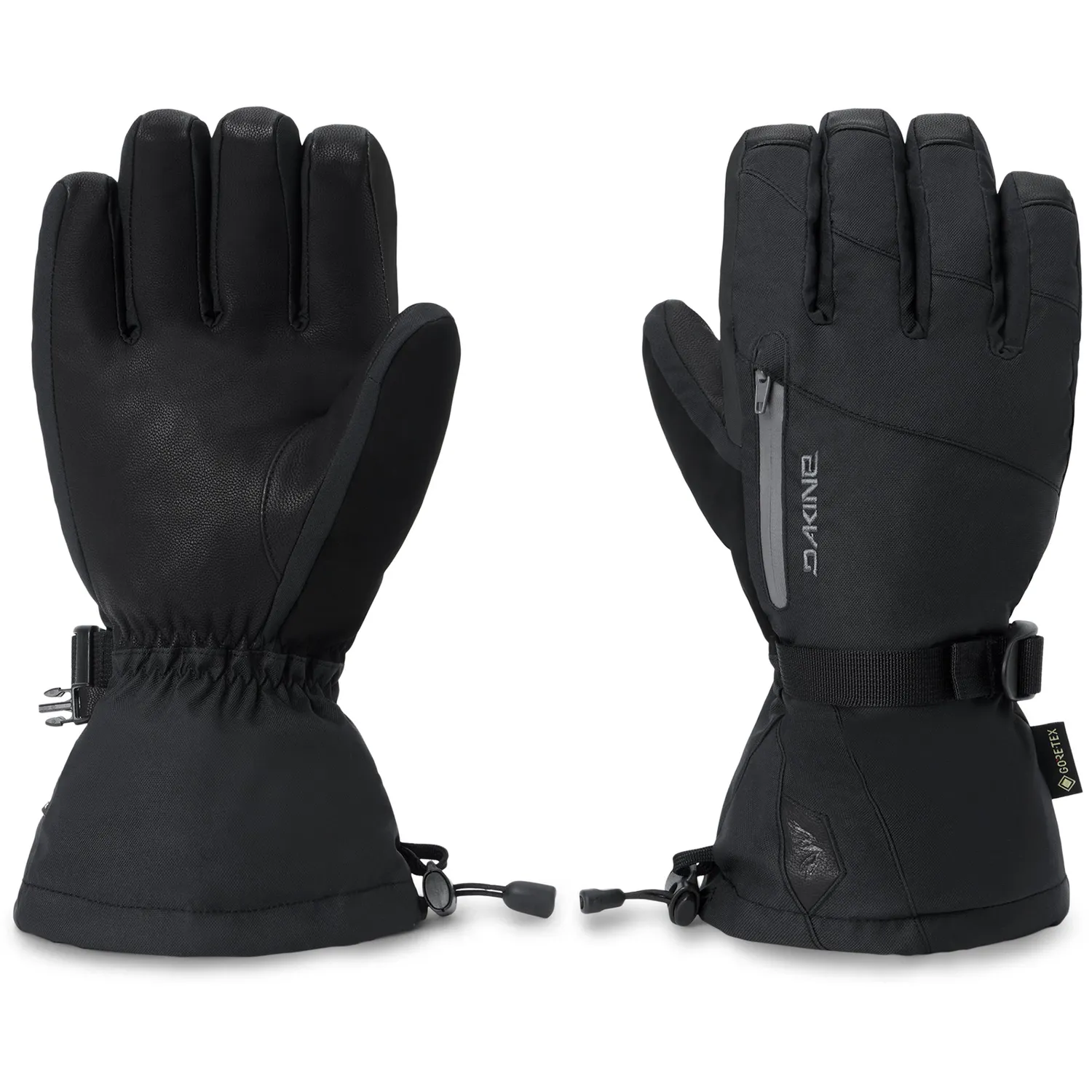 Dakine Titan 2.0 DLX Gore-Tex handske sort læder