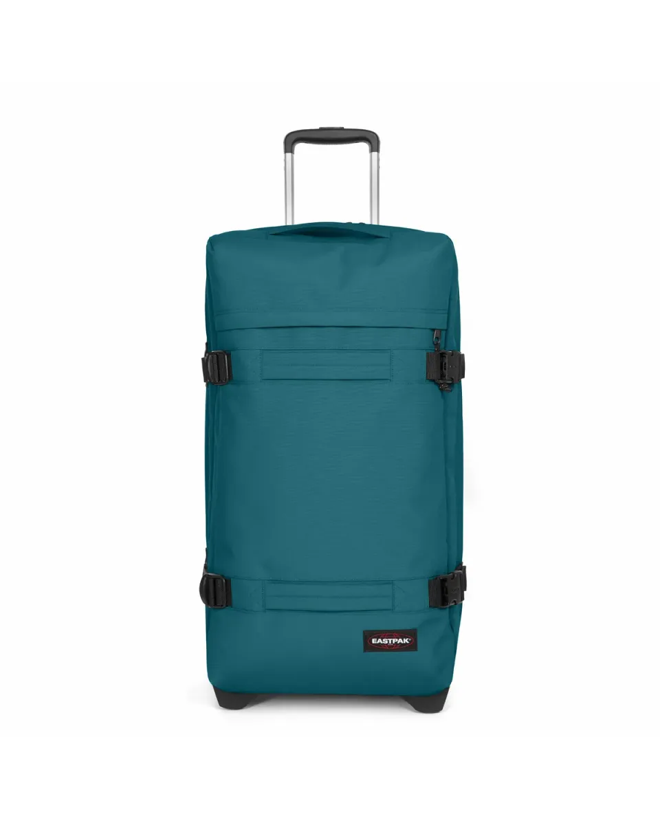Eastpak Transit'R M kuffert Jade Teal medium 2 hjul