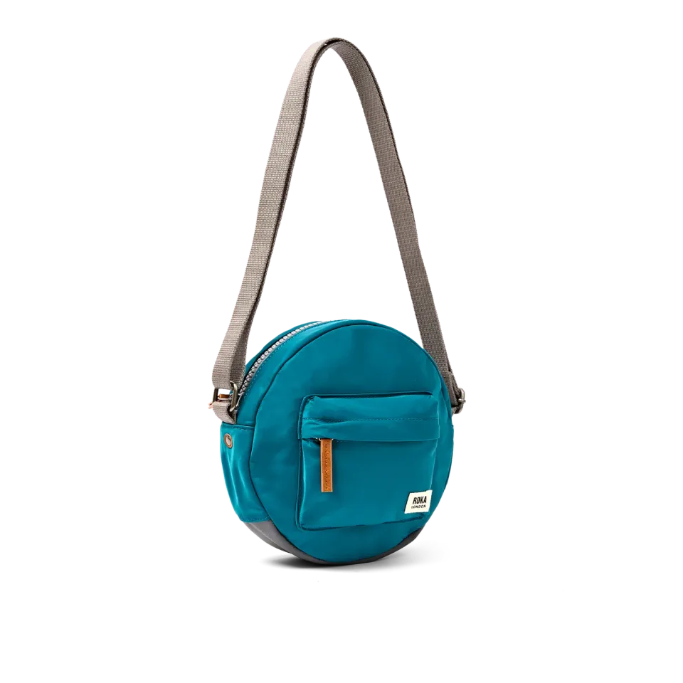 Roka London Paddington crossbody North Sea Small rund